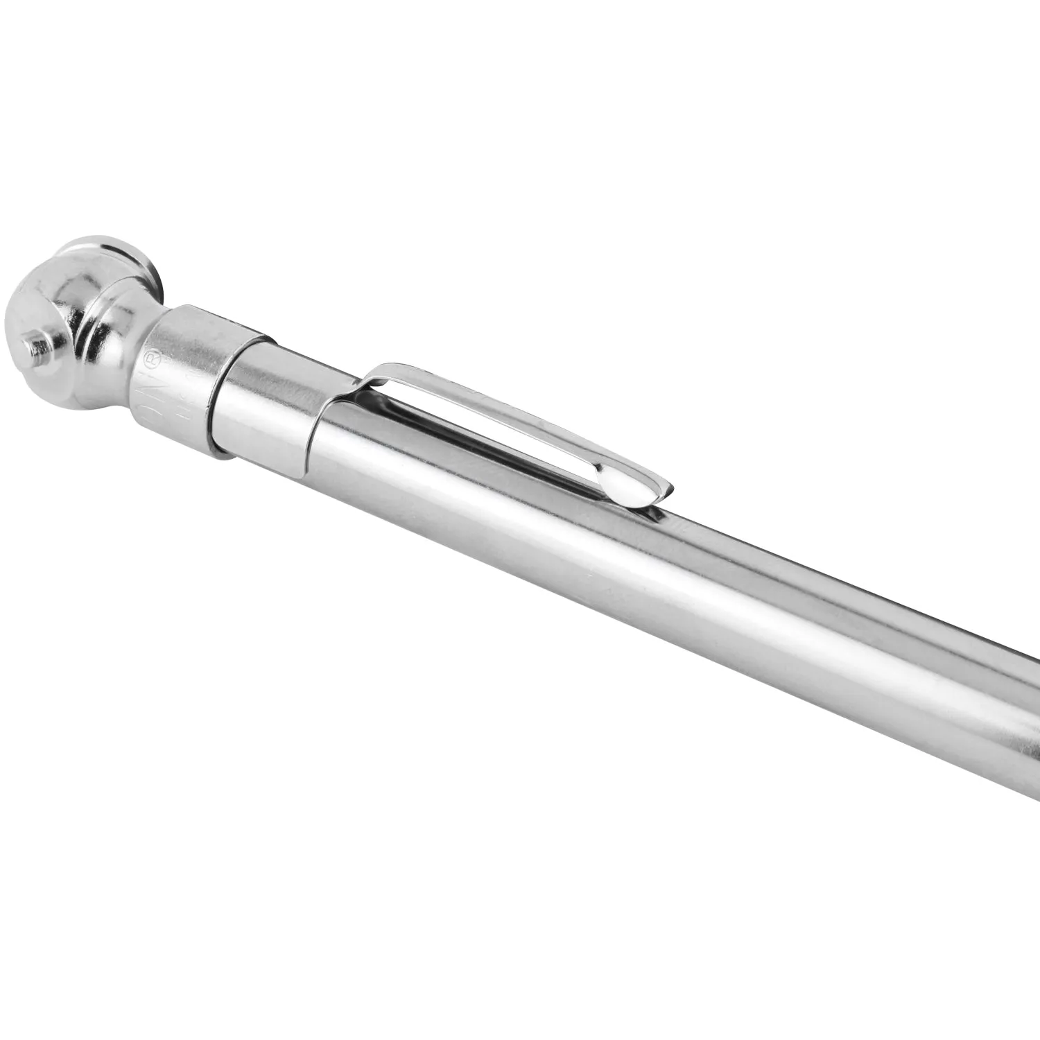 Air/Water-Filled Tire Pressure Gauge, 5-50 PSI Single Ball-Head Air Chuck