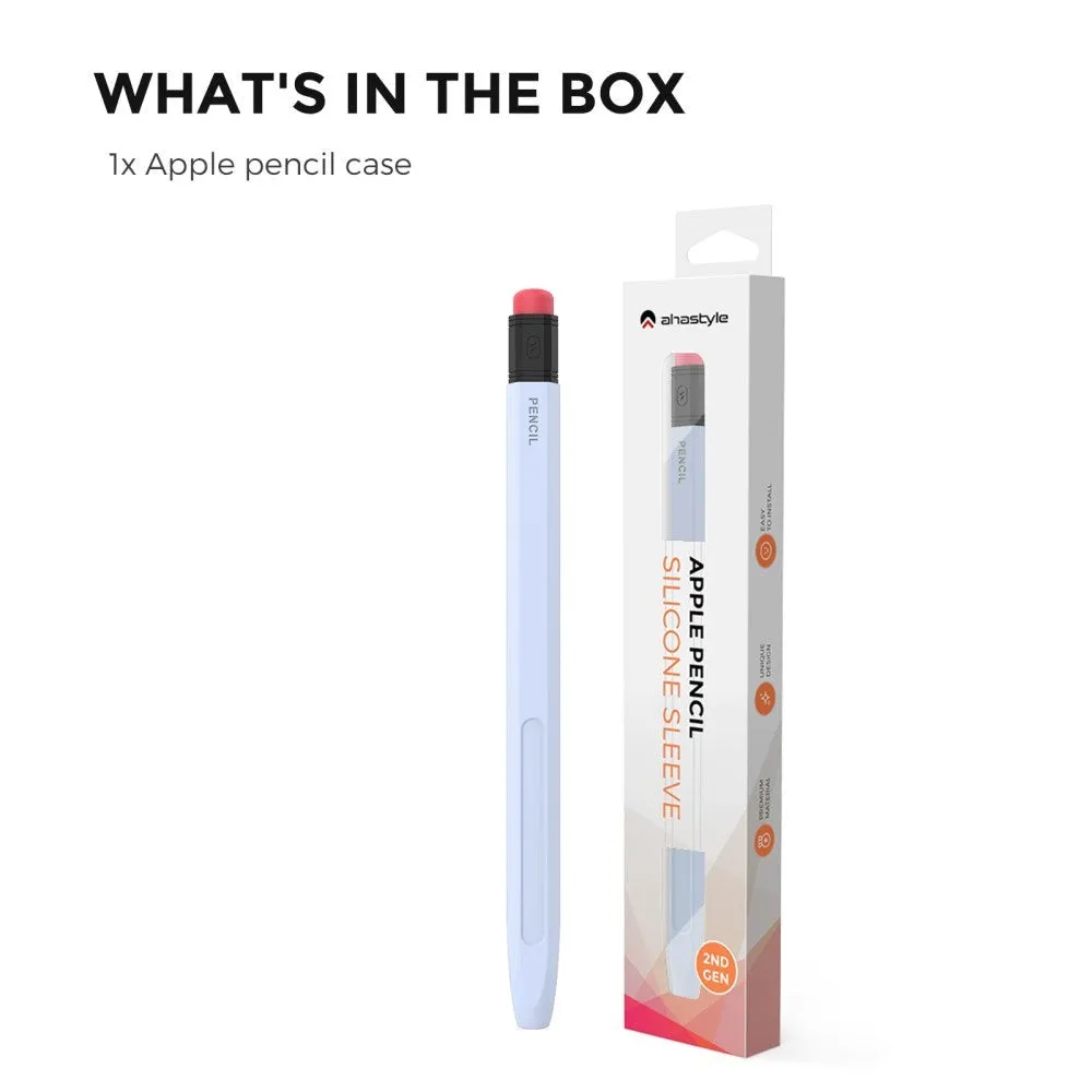 Apple Pencil 2 Gen. Silikone Blyant Cover - Grå