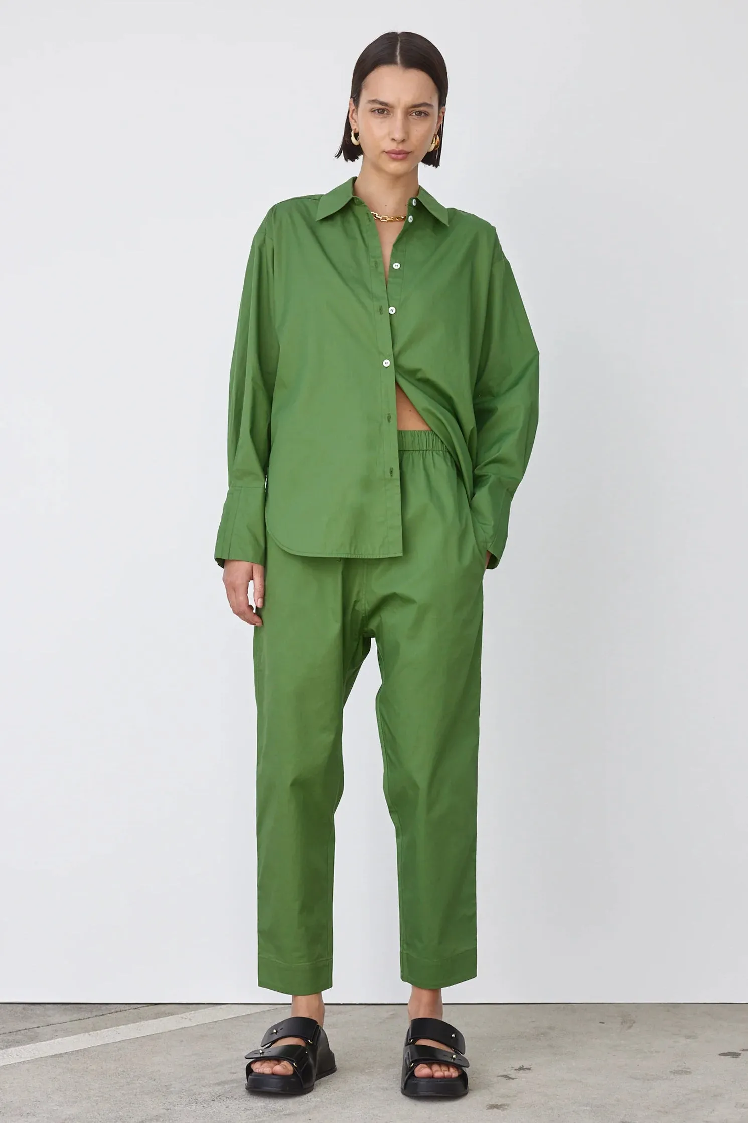 Ashley Pant in Pine
