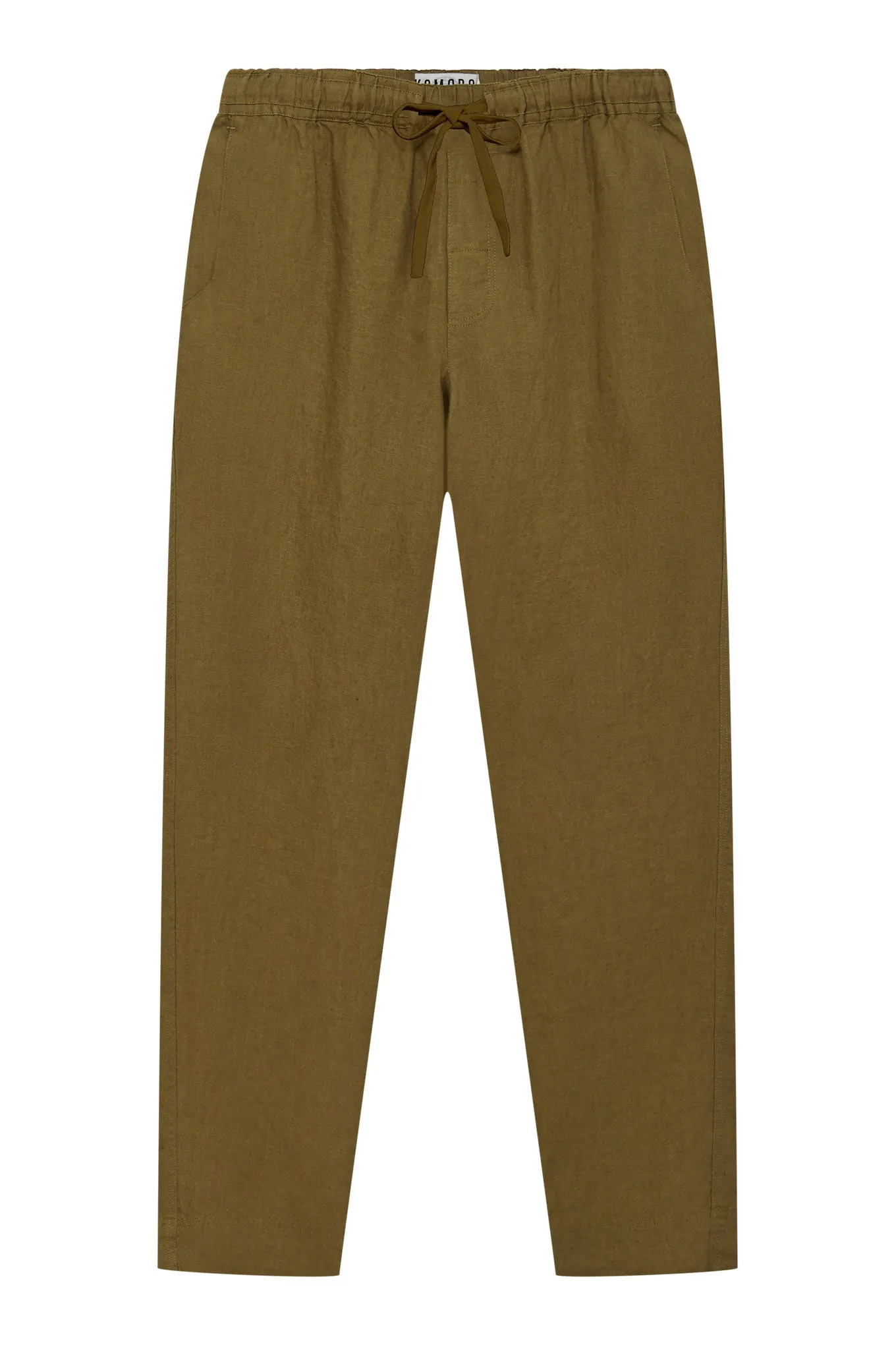 August Linen Trouser Khaki