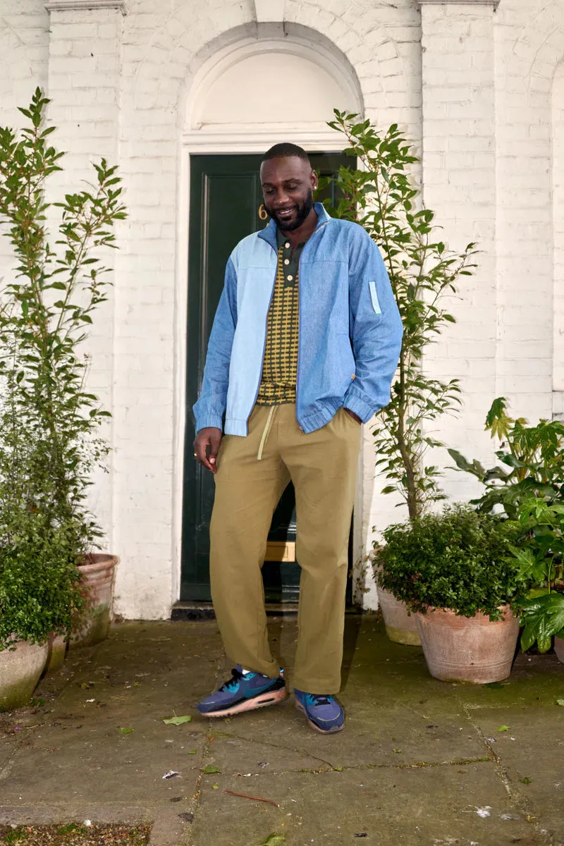August Linen Trouser Khaki