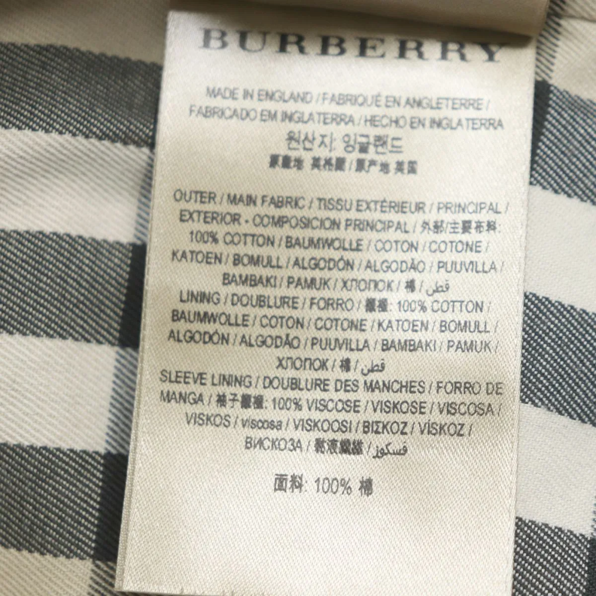 Burberry Sandringham Trench Coat, Black, Men's