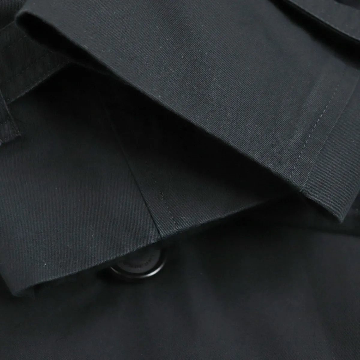 Burberry Sandringham Trench Coat, Black, Men's