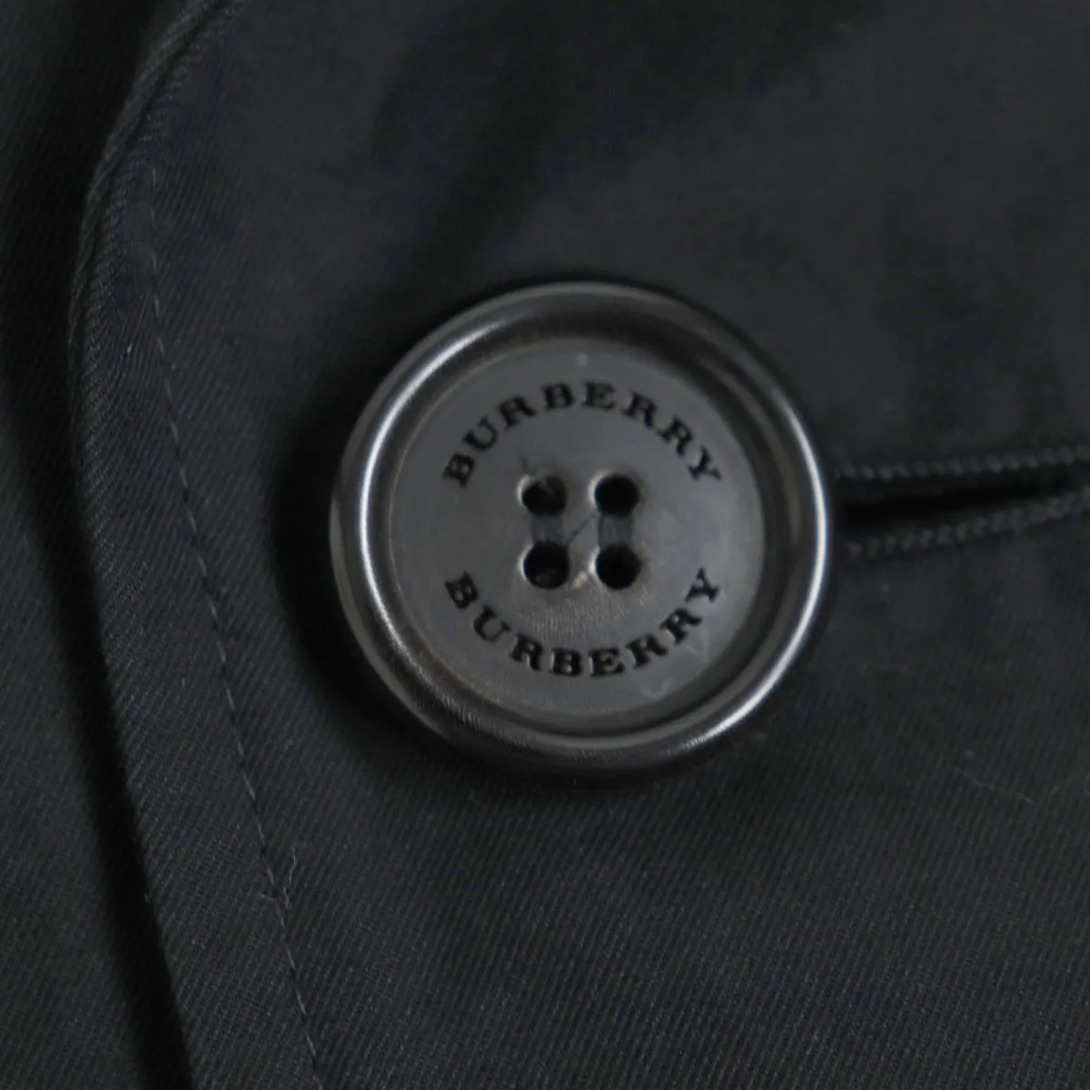 Burberry Sandringham Trench Coat, Black, Men's