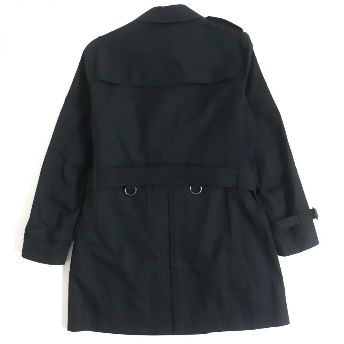 Burberry Sandringham Trench Coat, Black, Men's