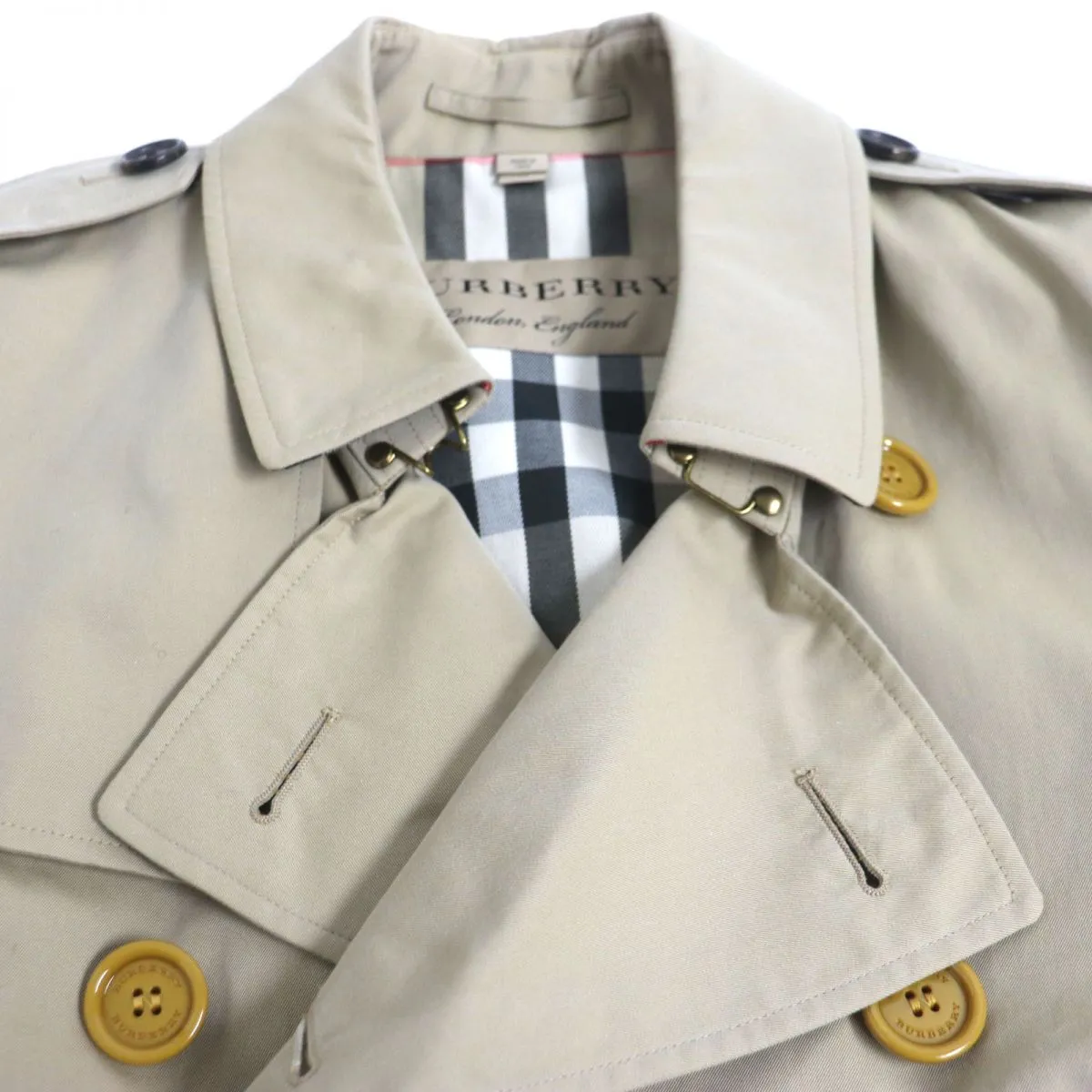 Burberry Trench Coat Beige Men's 46