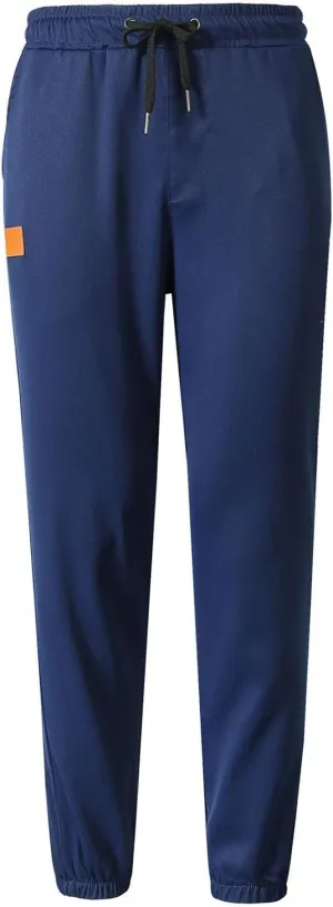 Cargo Pants for Men Slim Fit Elastic Waisted Baggy Stretch Joggers Lightweight Athletic Drawstring Hiking Pants with Pockets