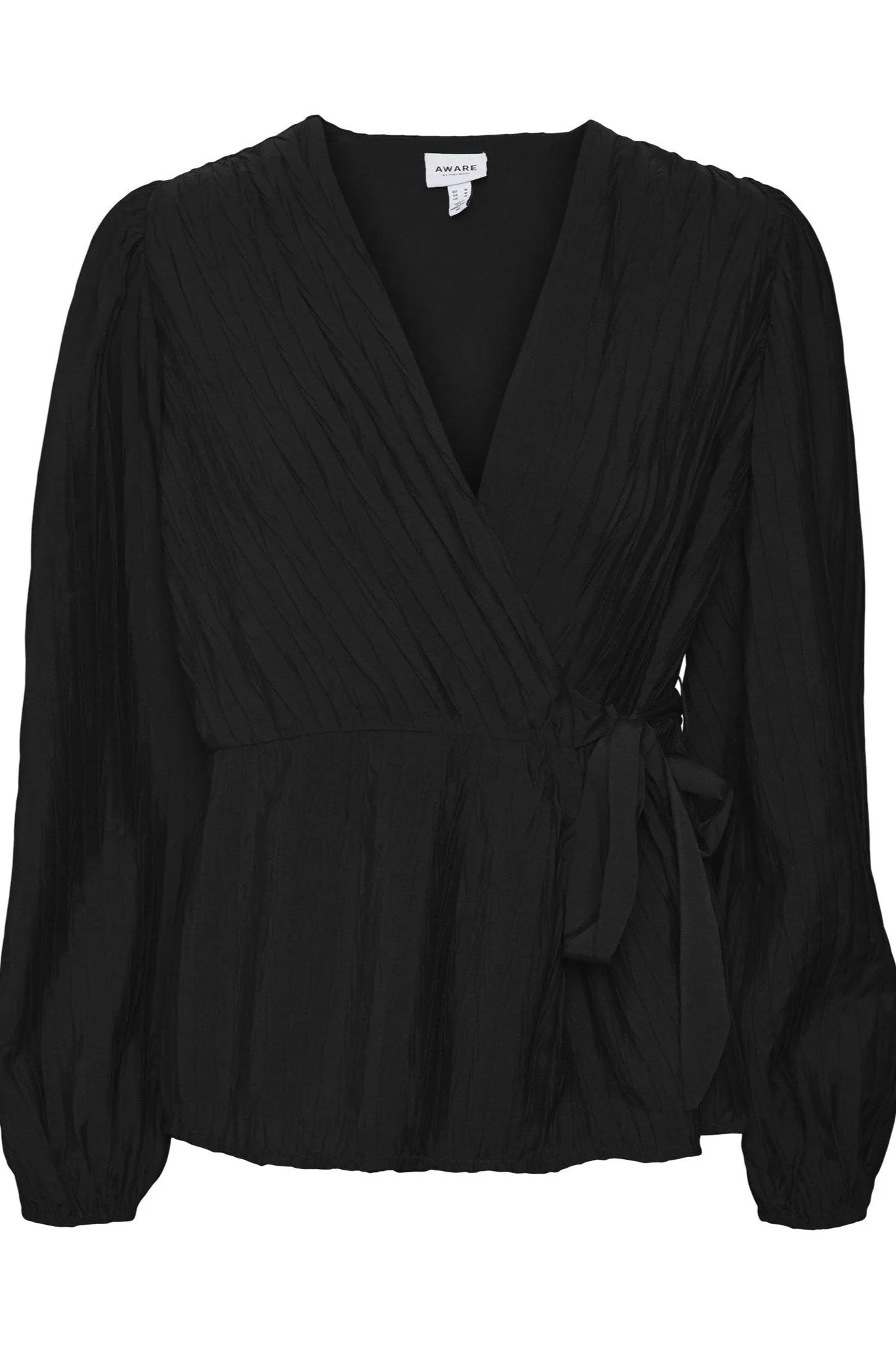 Carrie Longsleeve Blouse - Black
