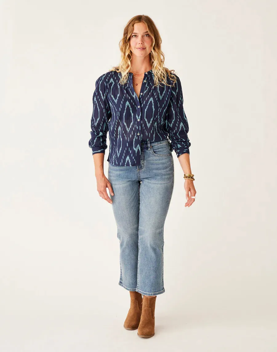 Carve Designs Tatum Gauze Top