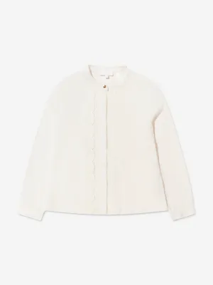 Chloé Girls Organic Cotton Blouse