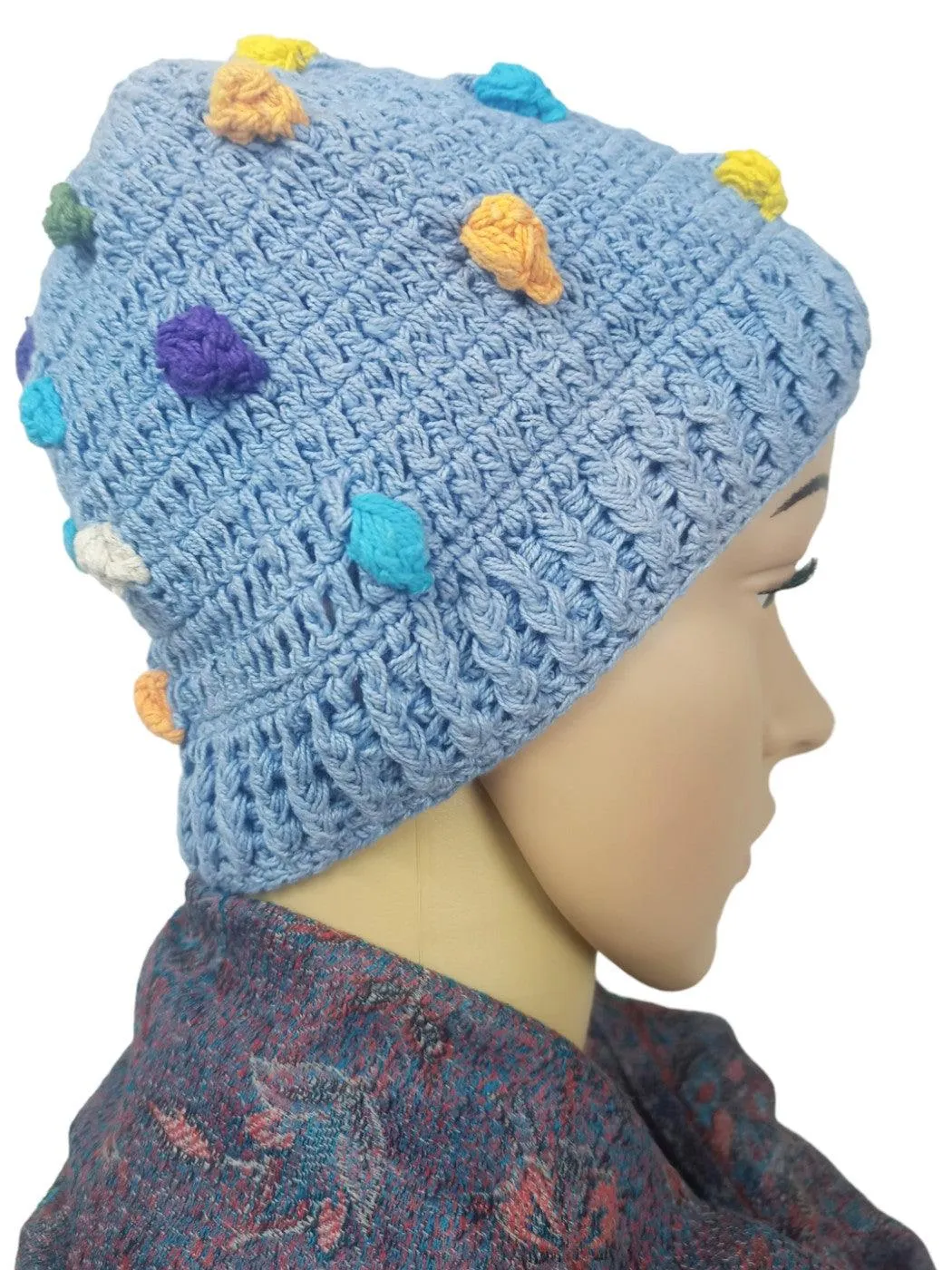 Dotted Handwoven Cap