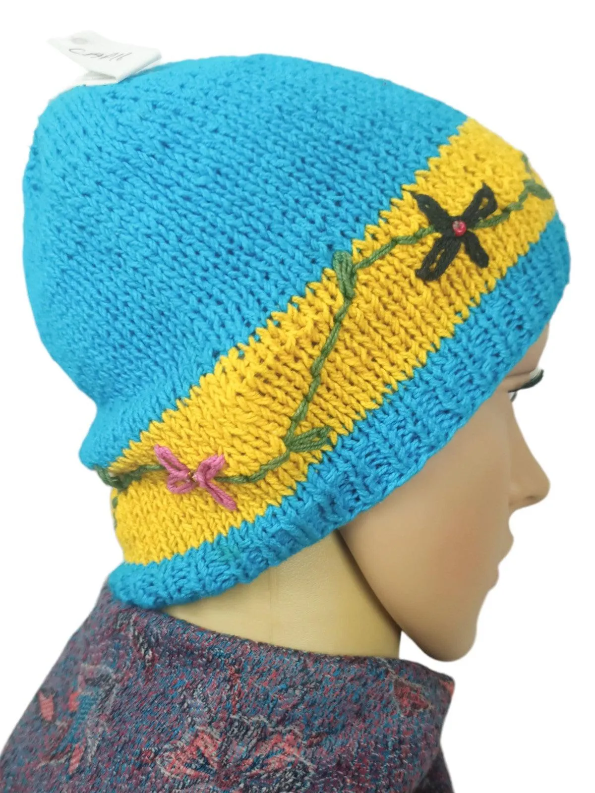 Dotted Handwoven Cap