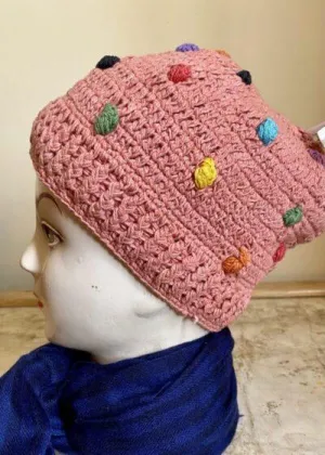 Dotted Handwoven Cap