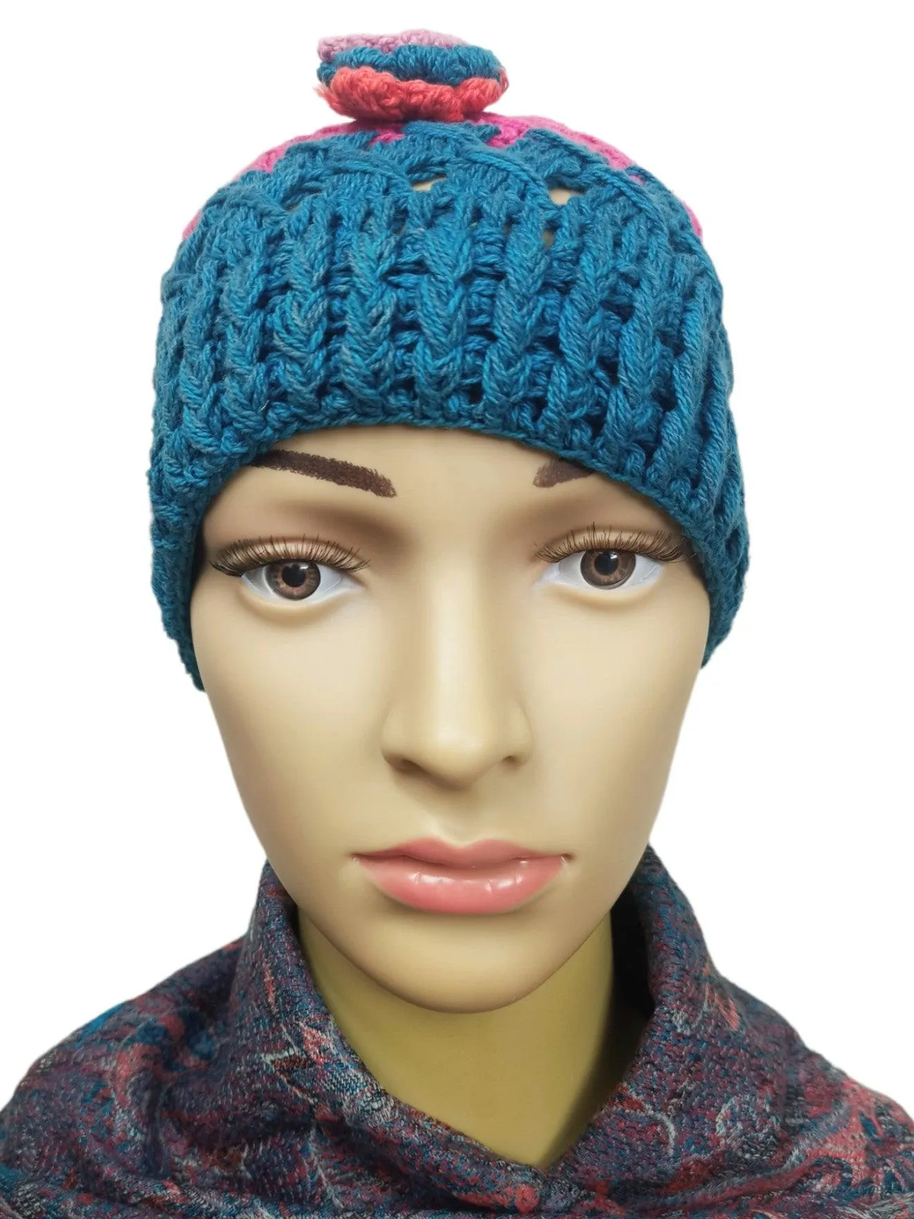 Dotted Handwoven Cap