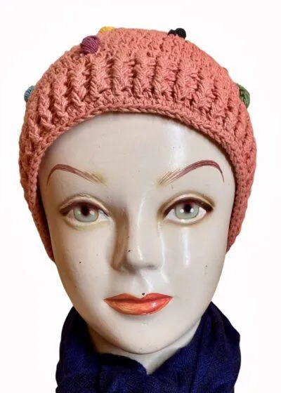 Dotted Handwoven Cap
