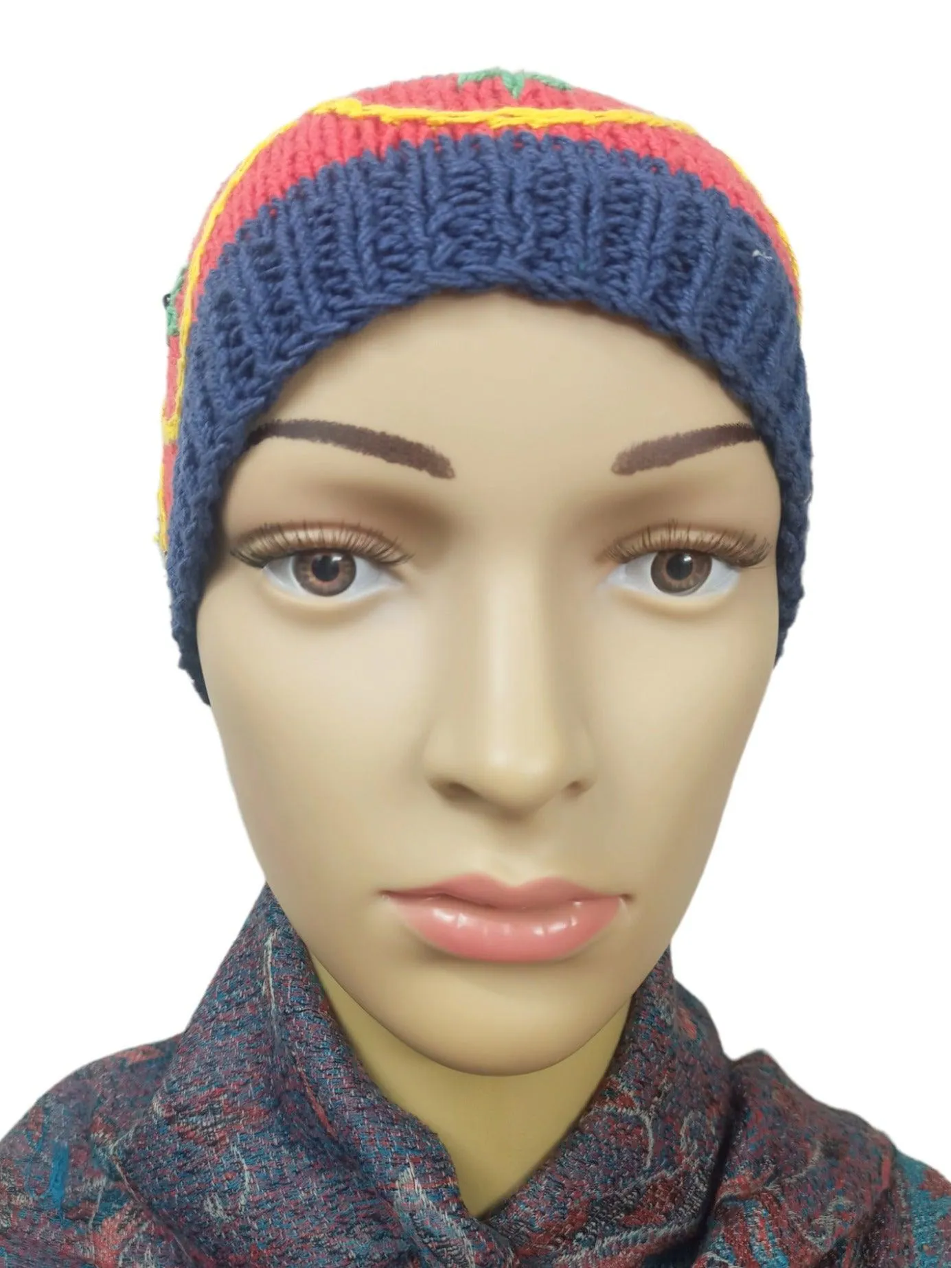 Dotted Handwoven Cap