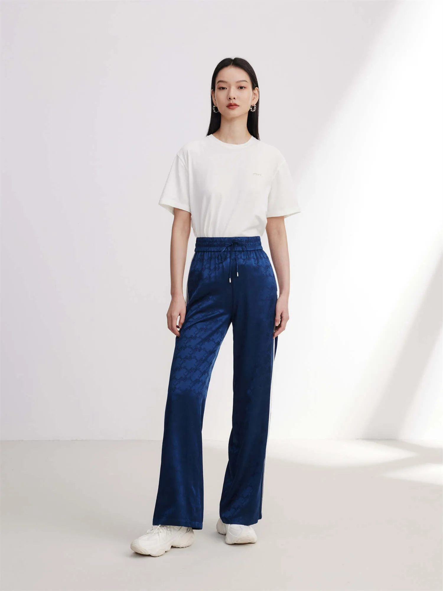 EP YAYING Wide Leg Sport Pants