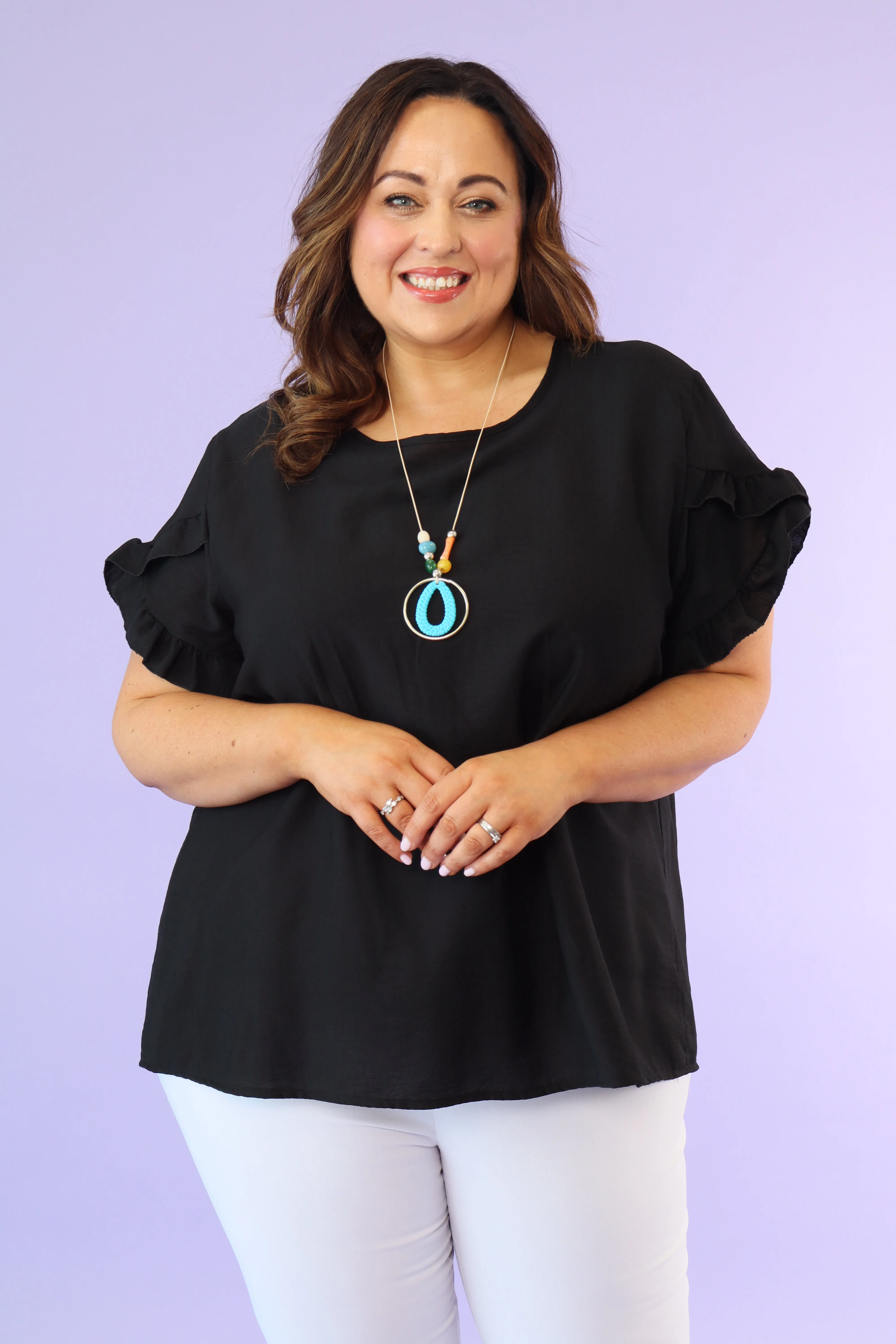 Fiadh Blouse in Black