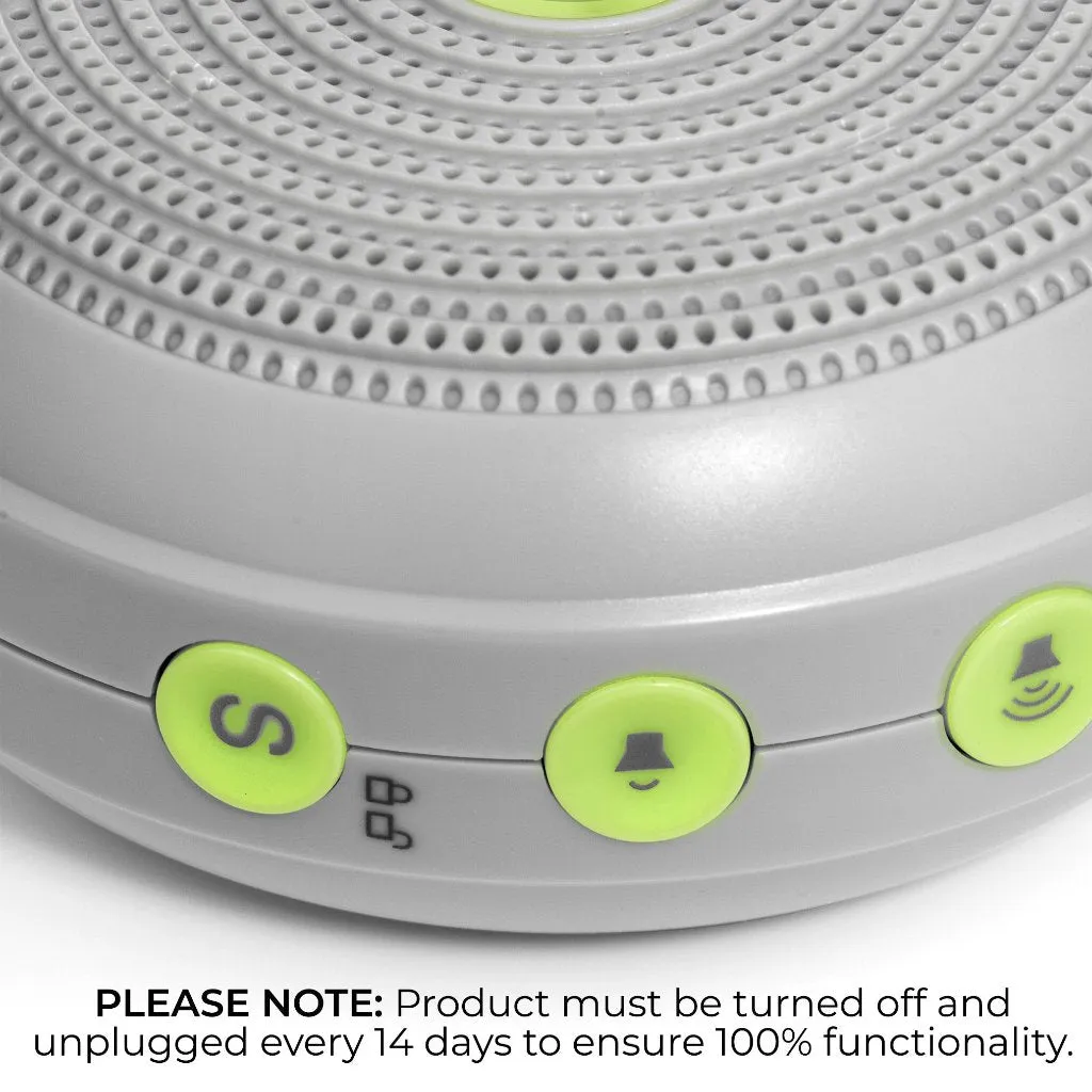 Hushh® White Noise Machine   Travel Case Bundle