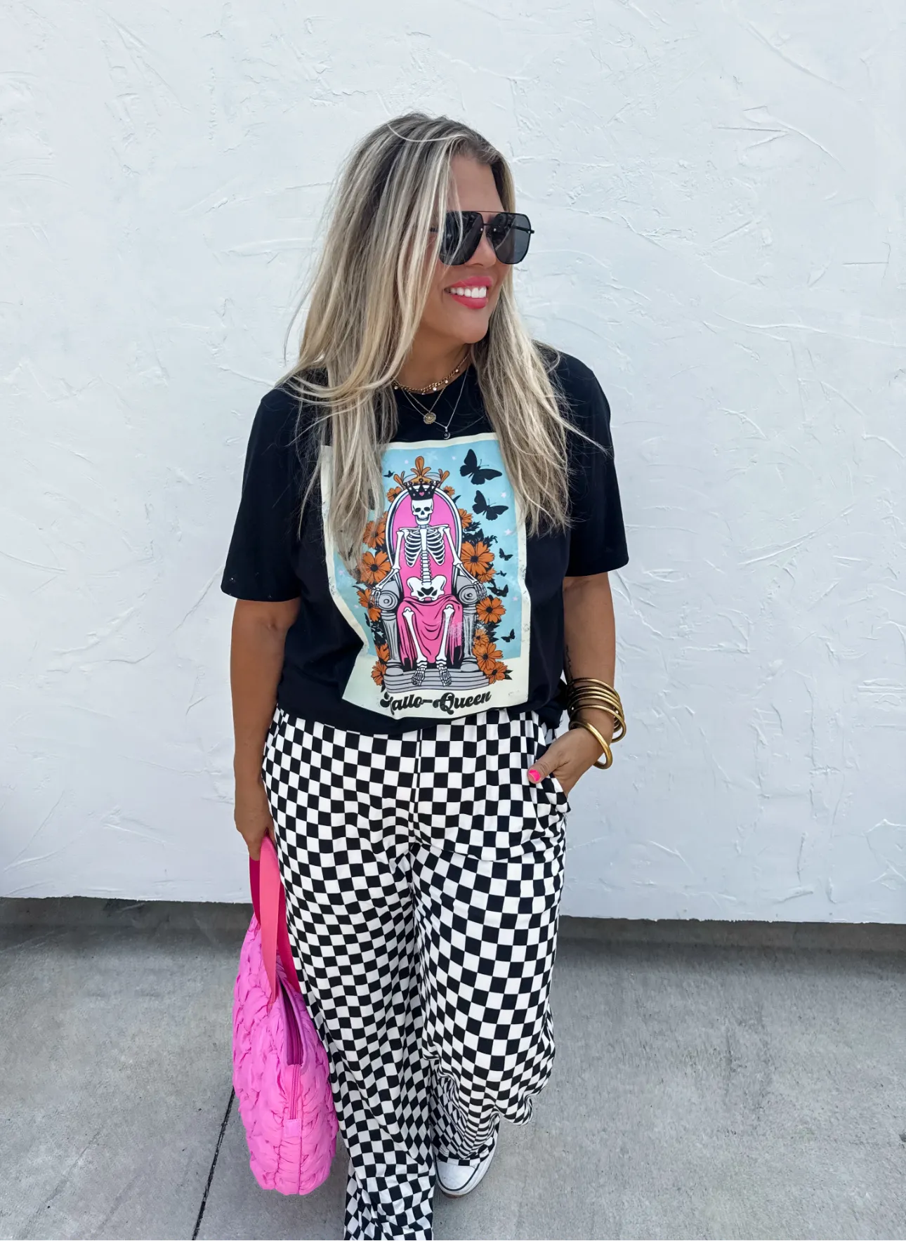 In It To Win It Checkered Pants