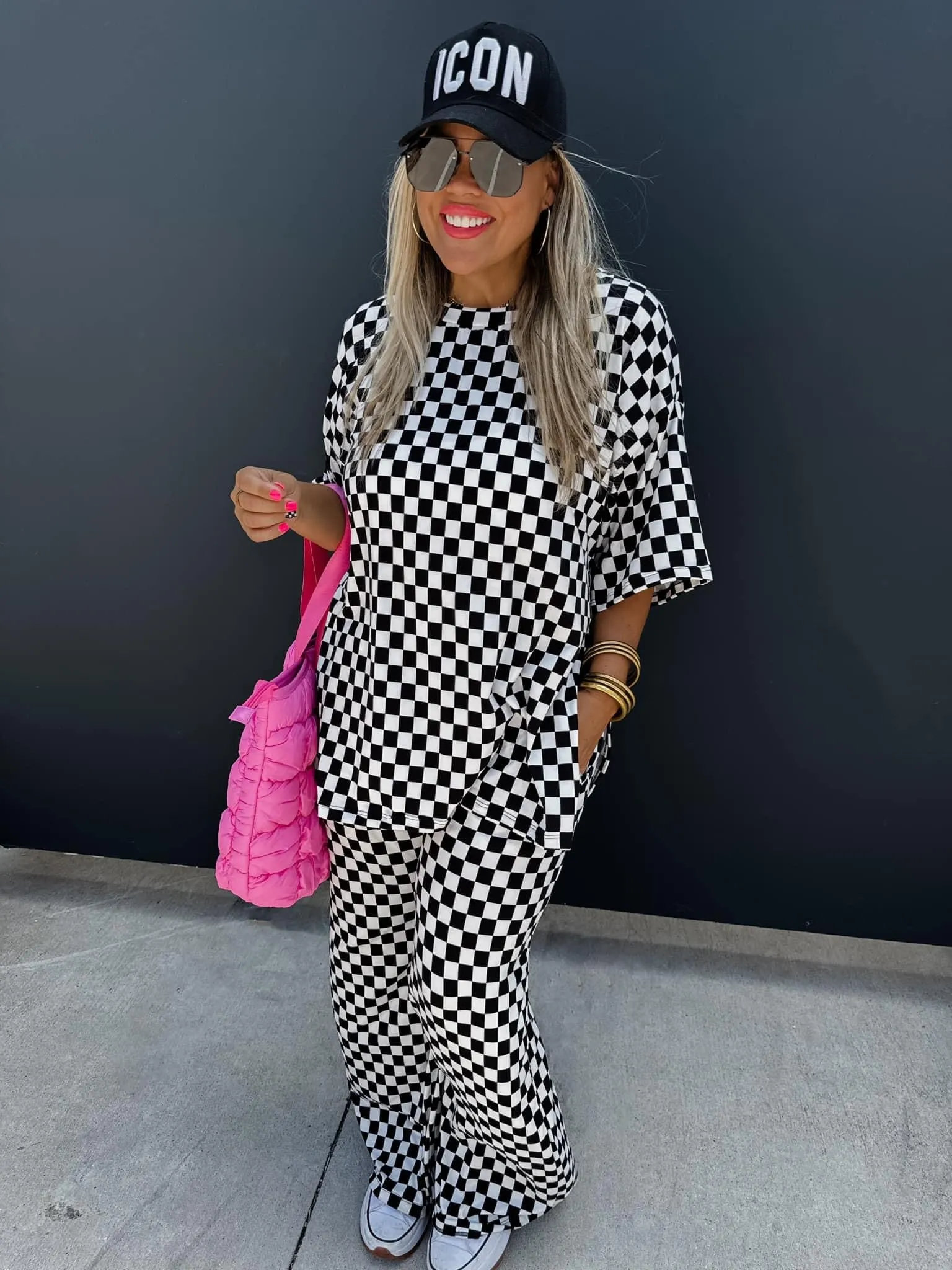 In It To Win It Checkered Pants
