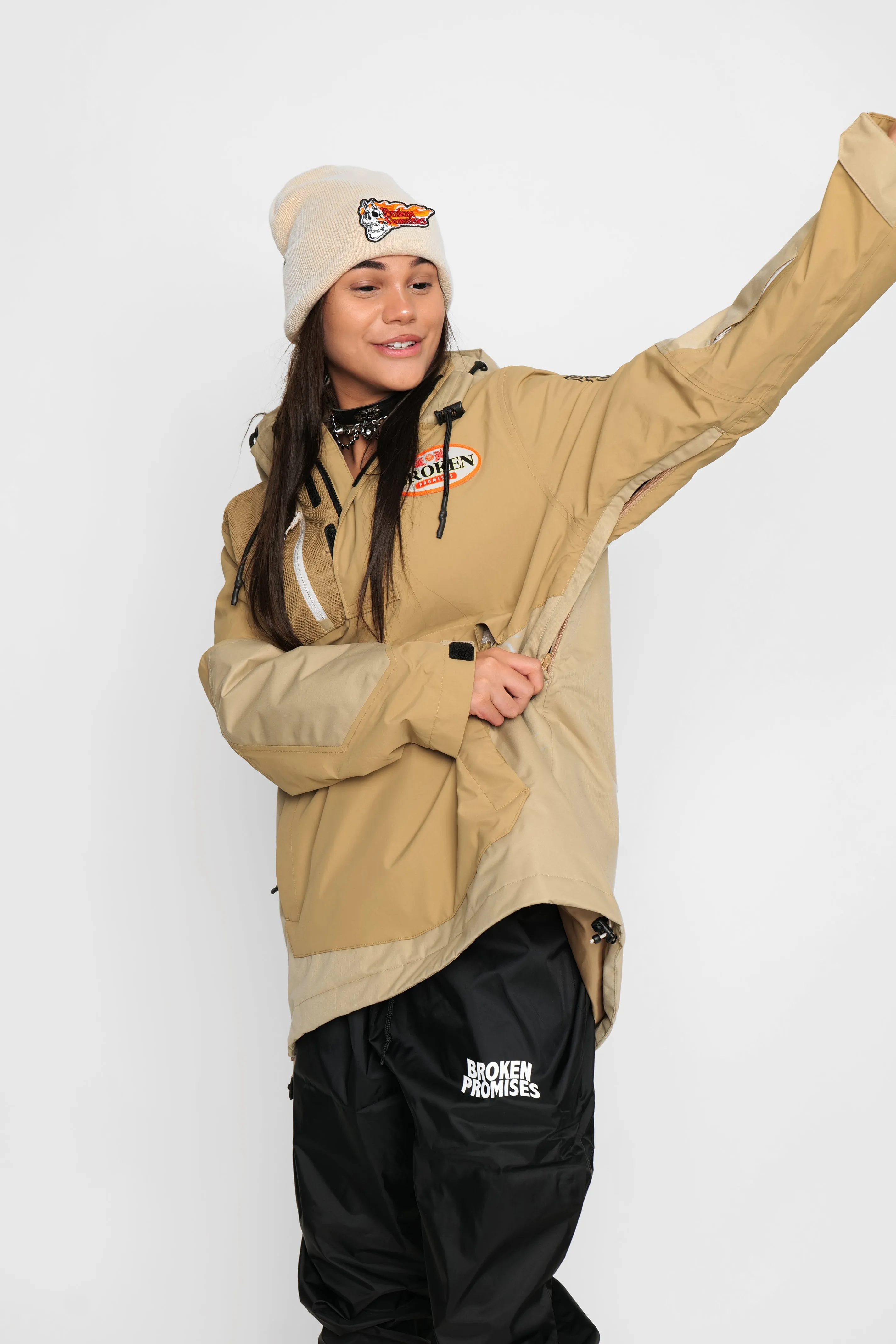Louis Snow Anorak Tan