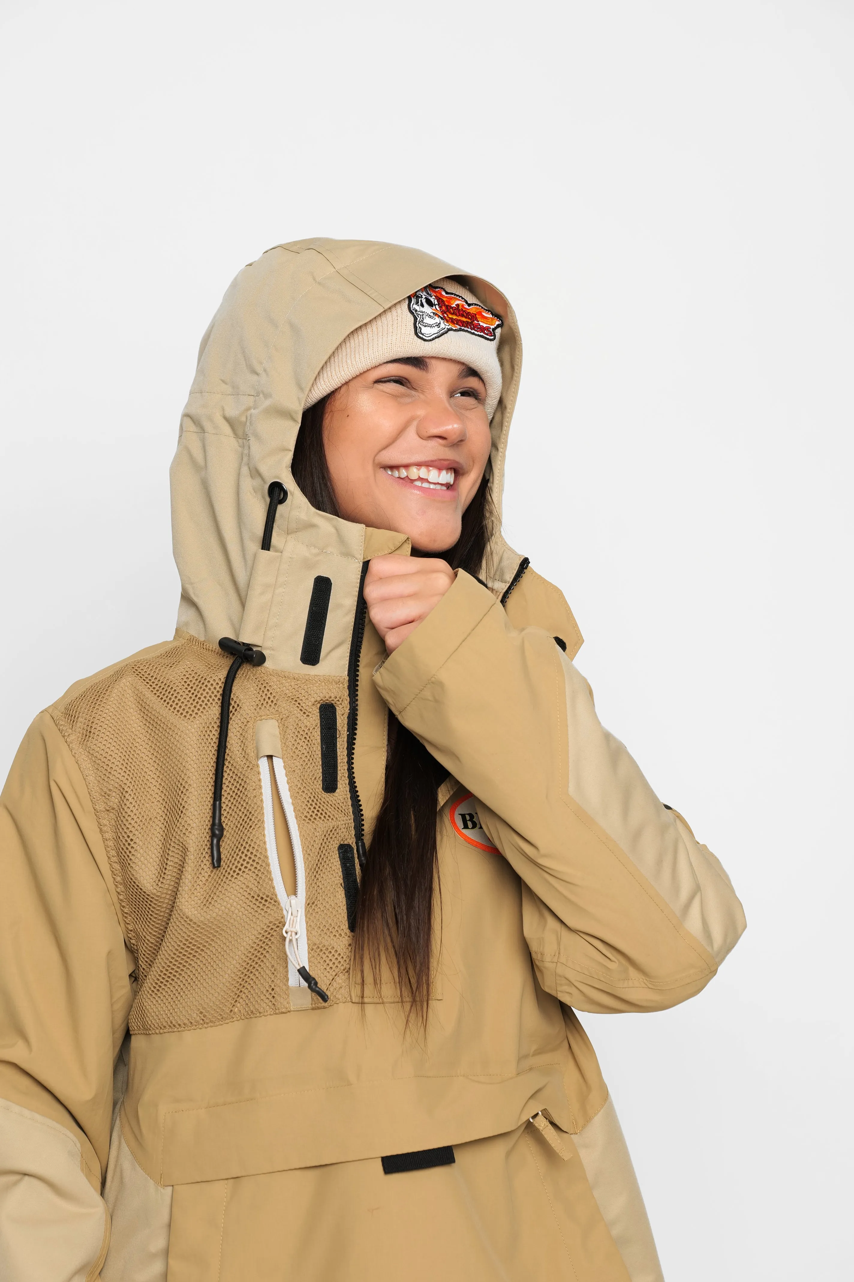 Louis Snow Anorak Tan
