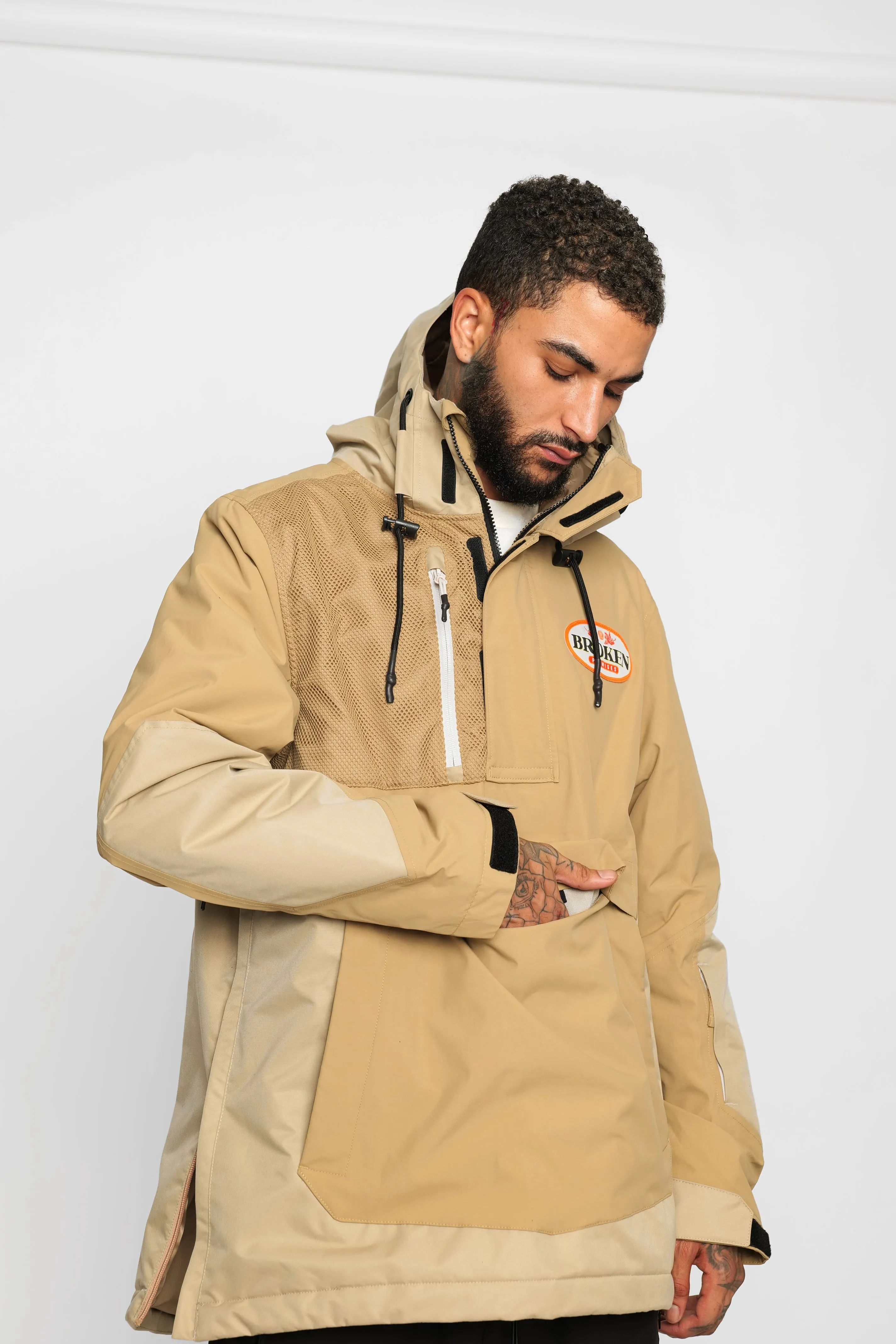 Louis Snow Anorak Tan