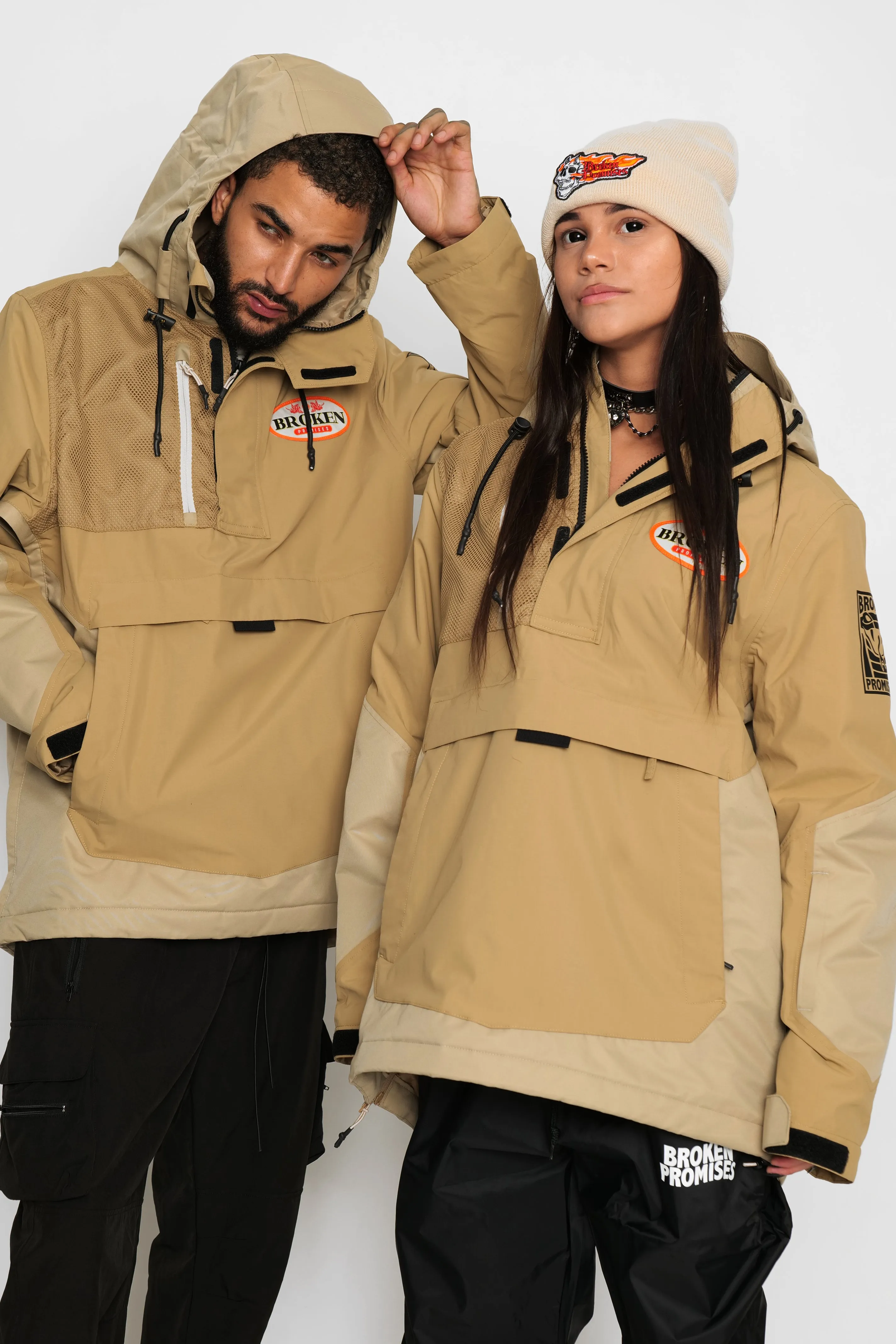 Louis Snow Anorak Tan