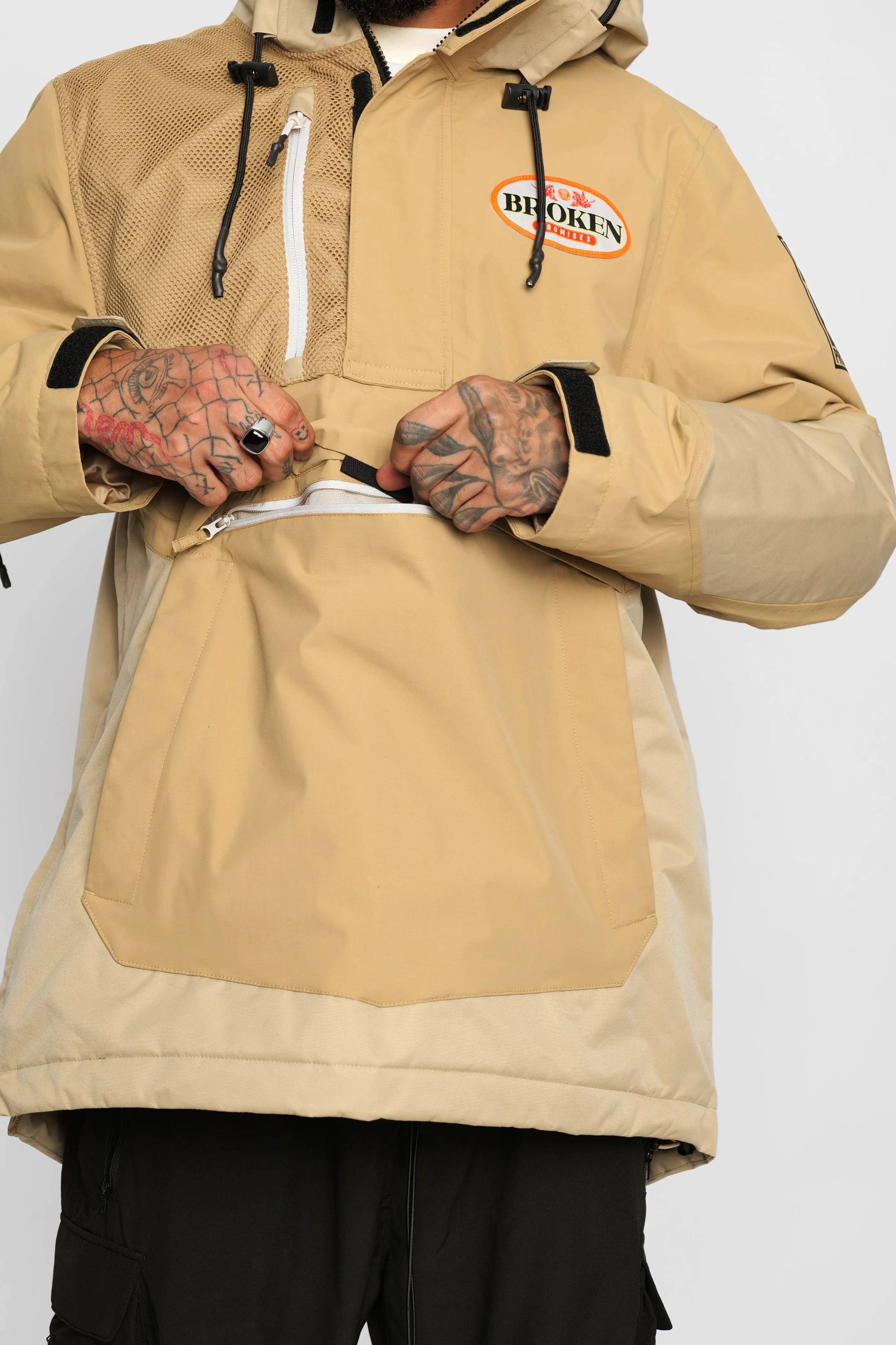 Louis Snow Anorak Tan