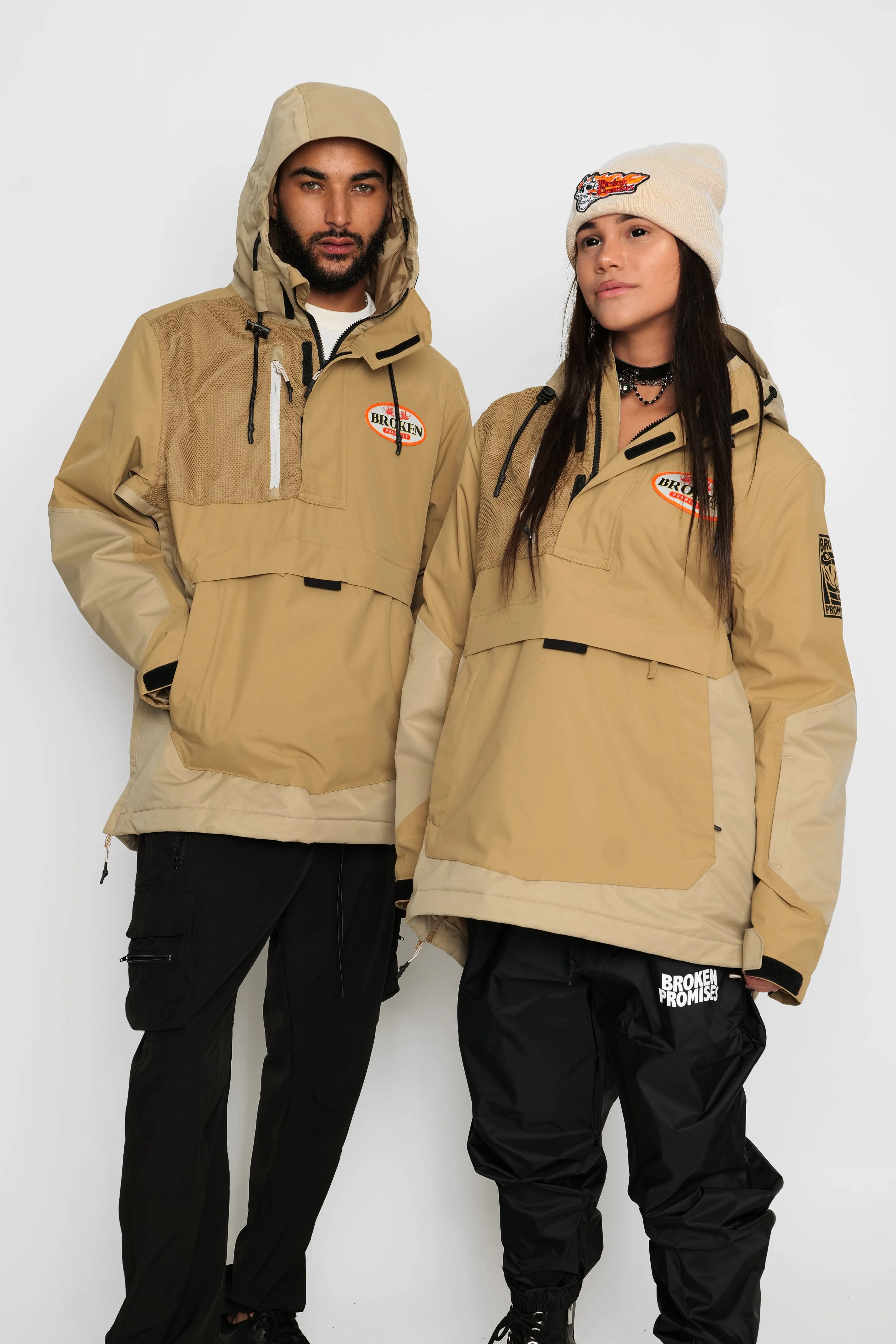Louis Snow Anorak Tan