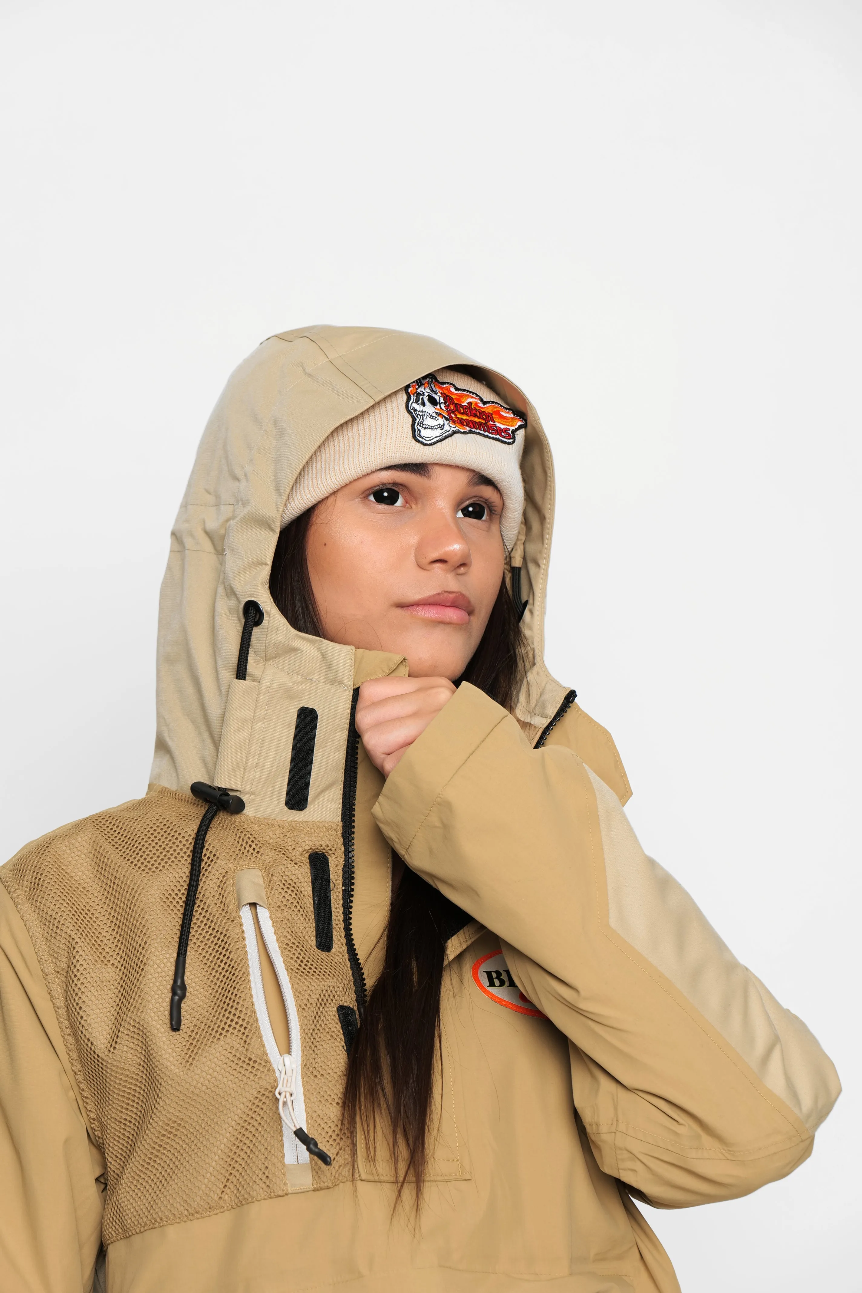 Louis Snow Anorak Tan