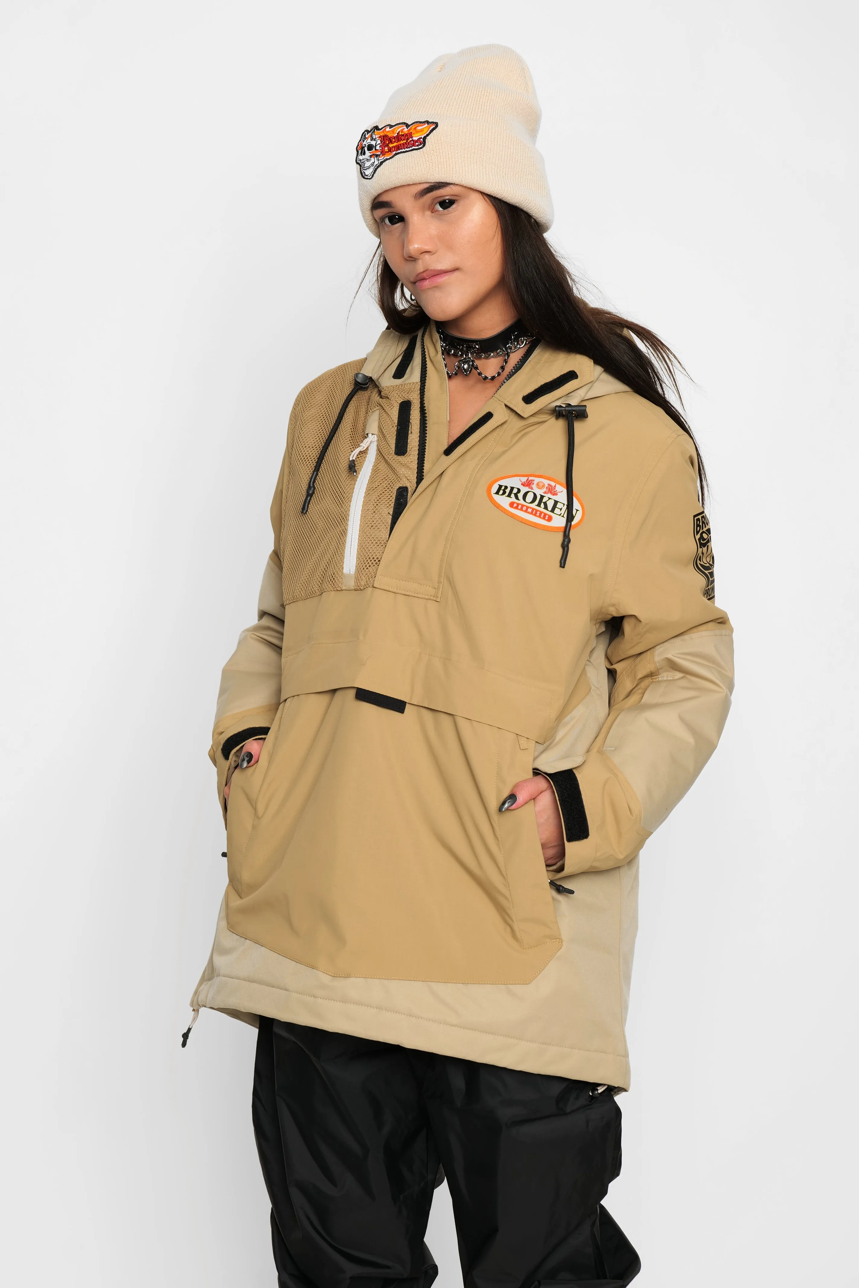 Louis Snow Anorak Tan