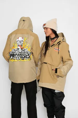Louis Snow Anorak Tan
