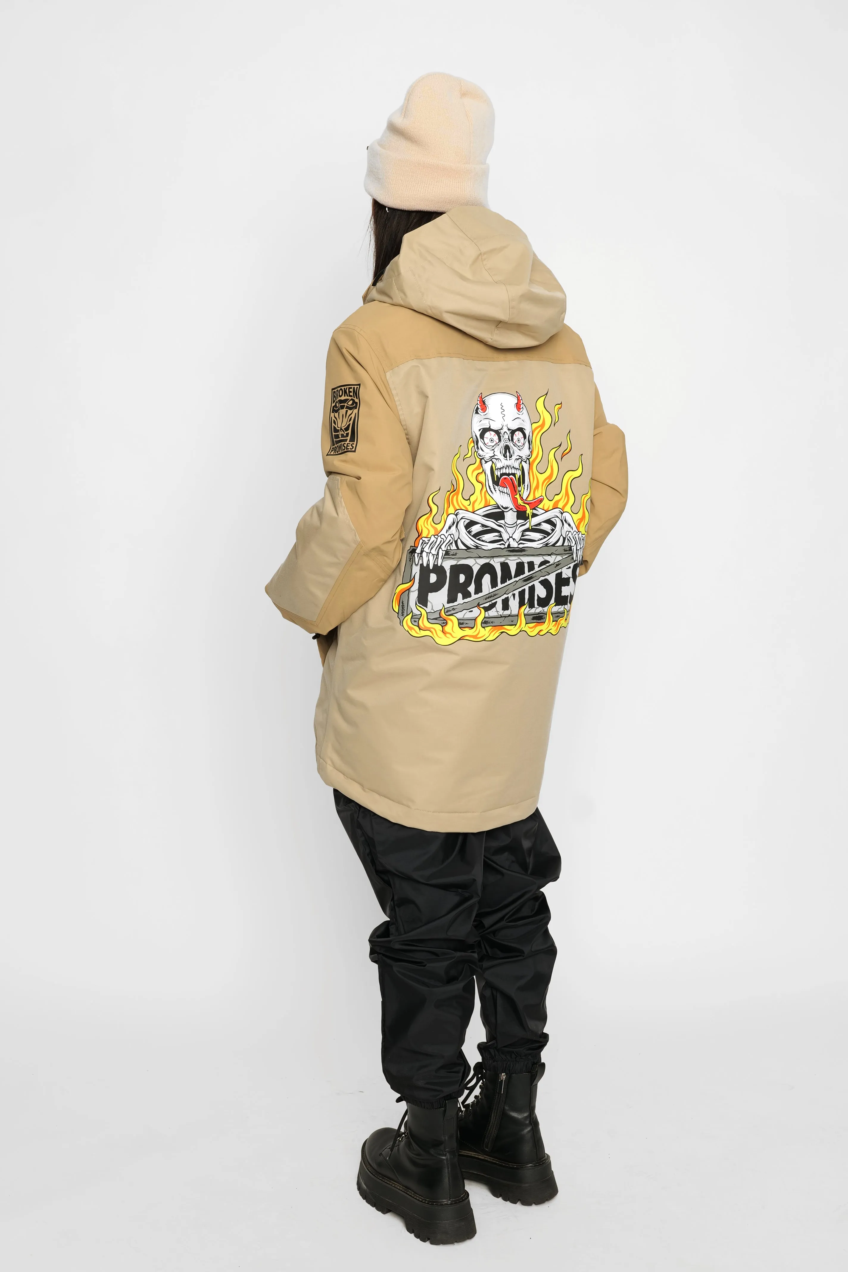 Louis Snow Anorak Tan