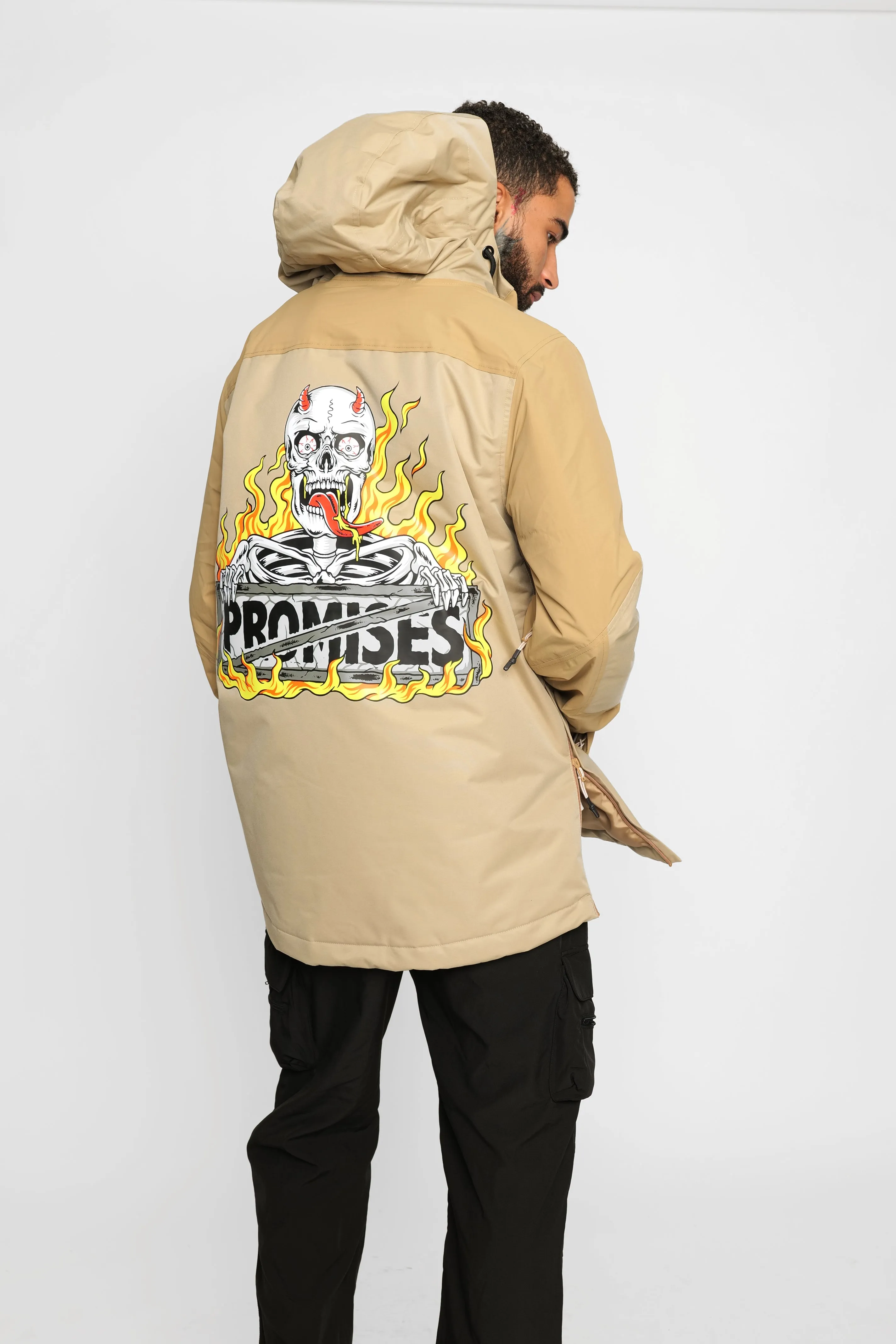 Louis Snow Anorak Tan