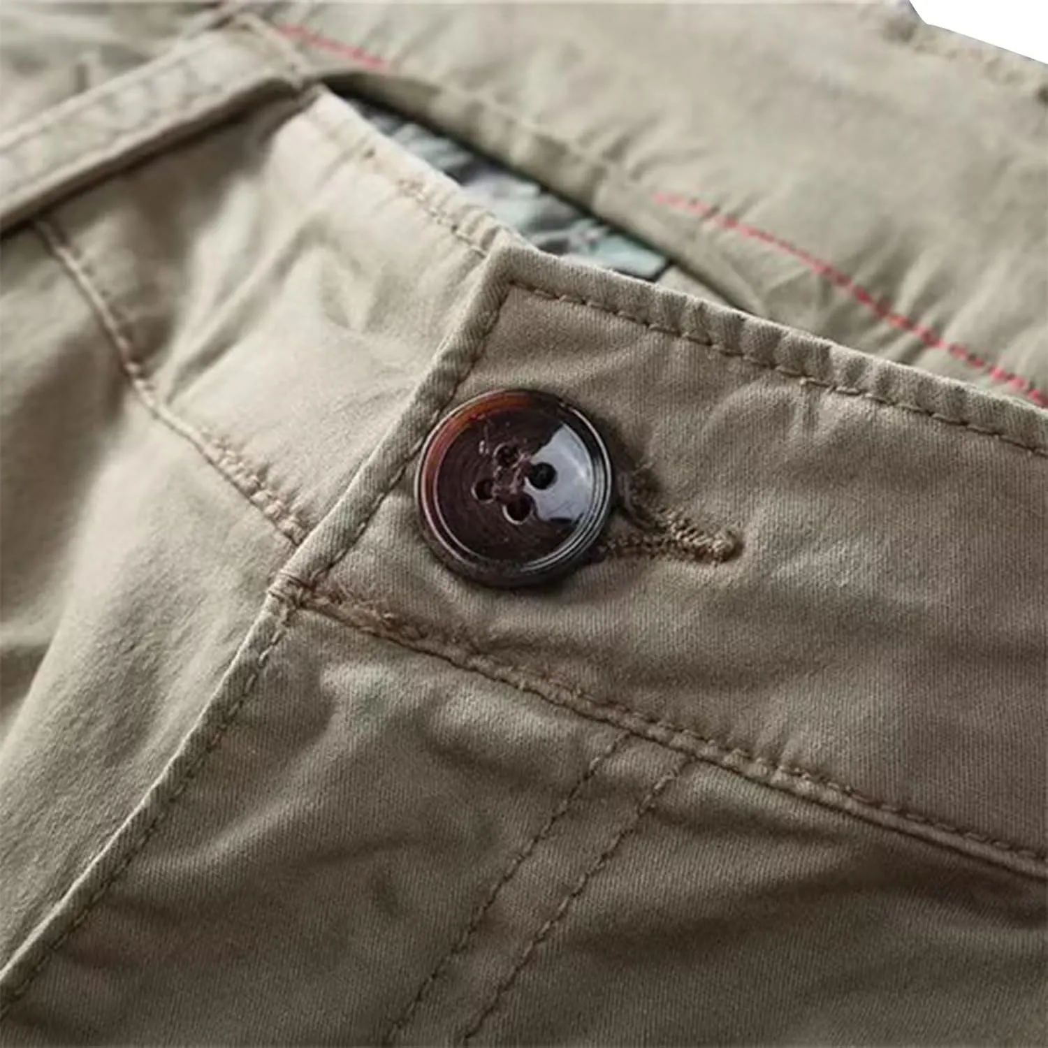 Men's Casual Cargo Pants Slim Fit Stretch Tactical Outdoor Joggers Lightweight Work Hiking Military Sweatpants with Pocket