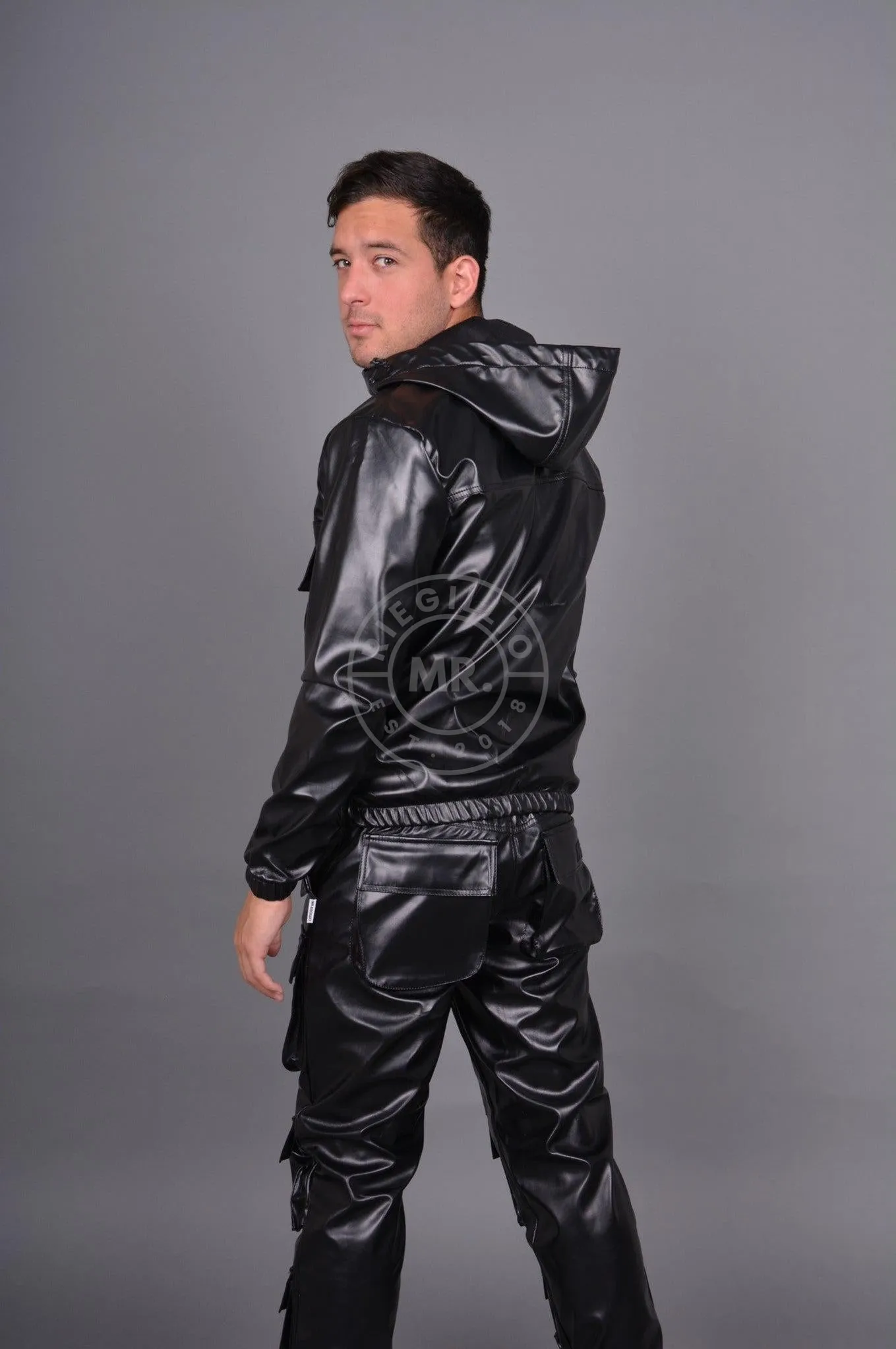 MR. Anorak Hoodie Black