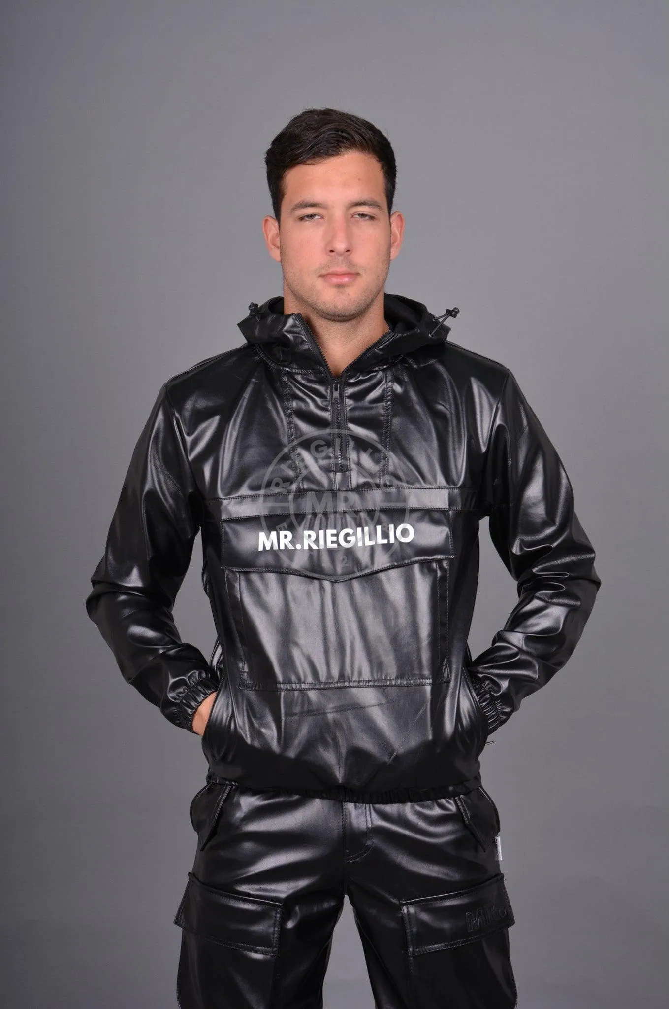 MR. Anorak Hoodie Black