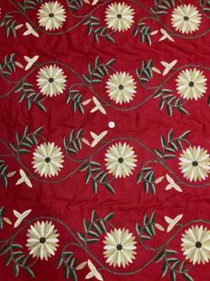 Multicolor Crewel KF-063 Fabric