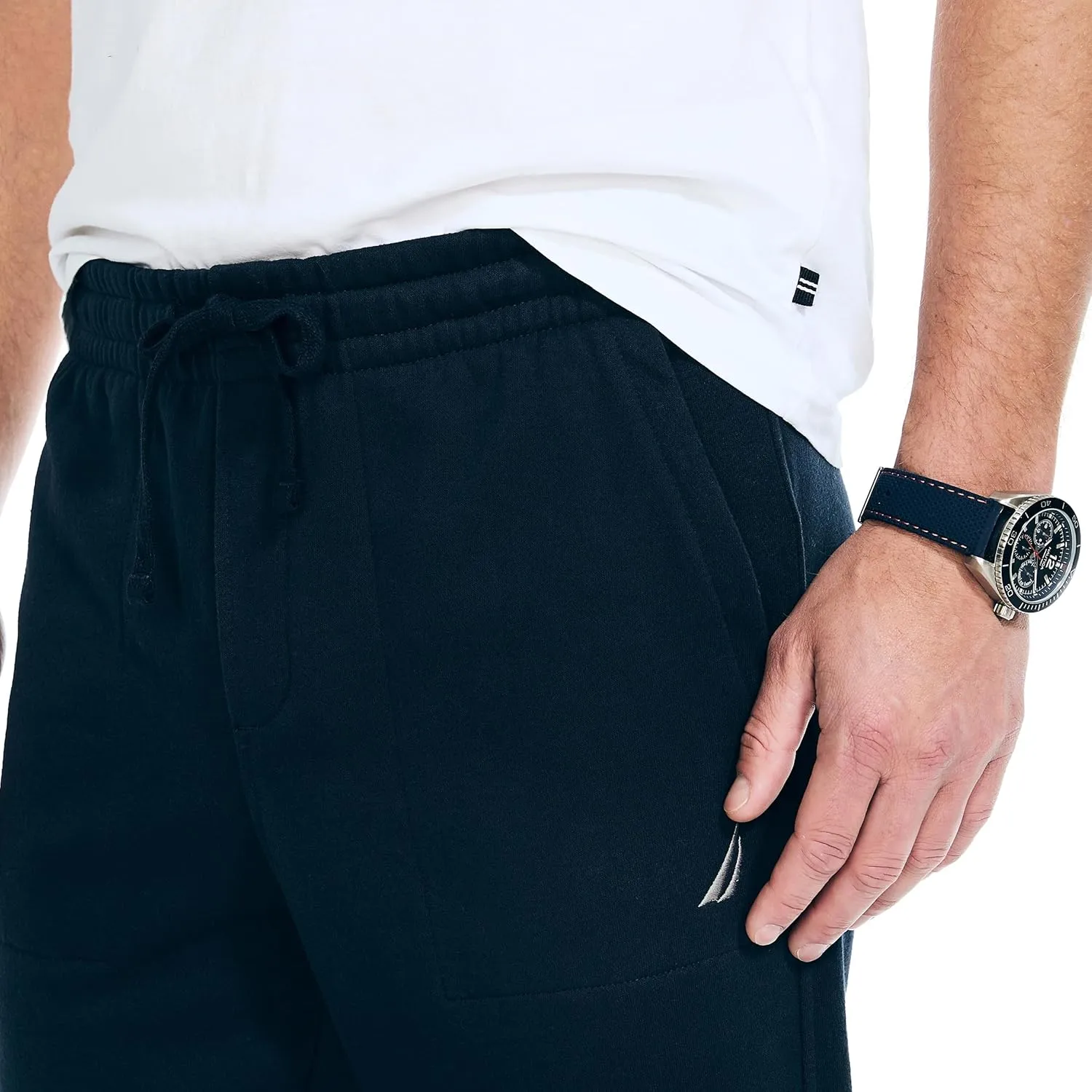 Nautica Men's Anchor Fleece Basic Joggers
