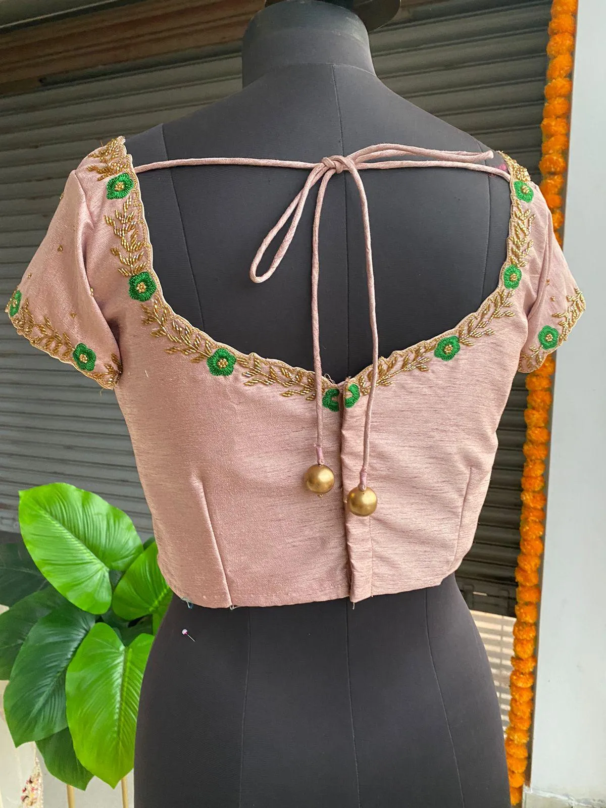 Onion Silk hand worked blouse