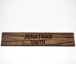 Personalized Desk Name Plate