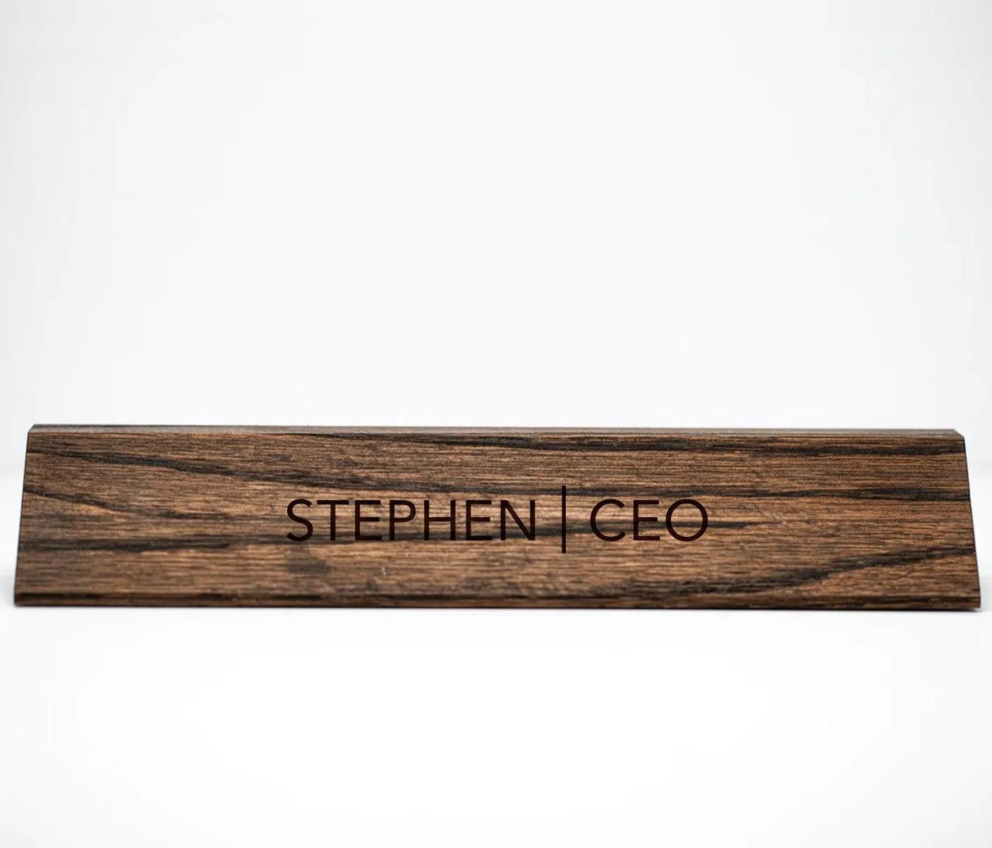 Personalized Desk Name Plate