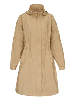 Rumpled Nylon Anorak Jacket