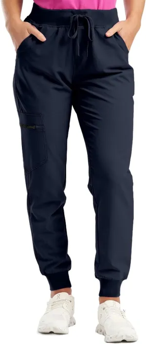 Scrubs for Women Workwear Revolution, Drawstring Cargo Pants Soft Stretch Moisture Wicking Healthcare Scrub Joggers