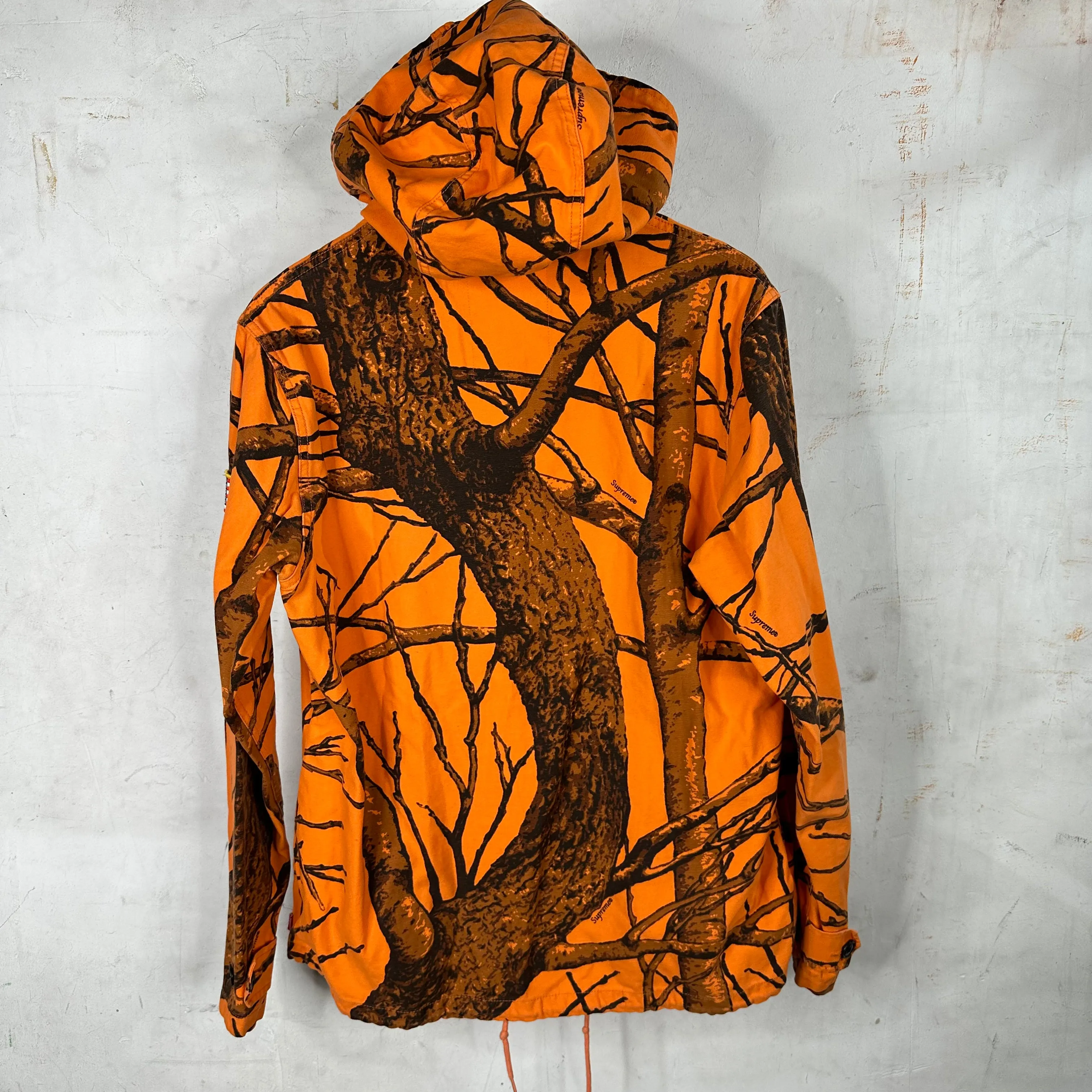 Supreme Orange Field Anorak Pullover