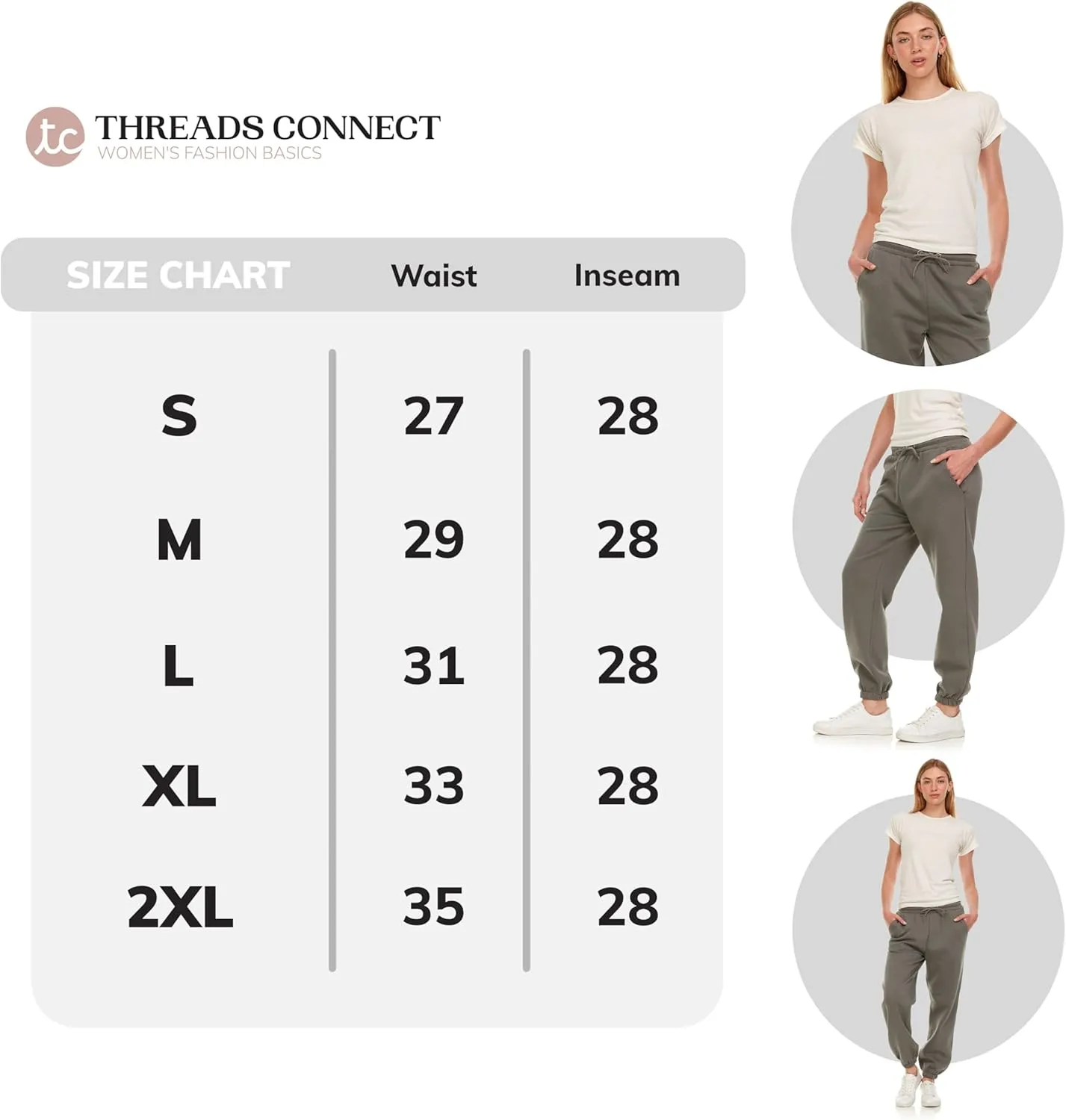 Sweatpants for Women, Closed Cinch Bottom Fleece Lounge Womens Oversized Joggers