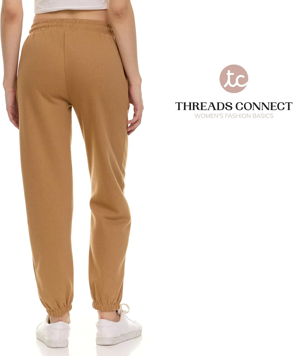 Sweatpants for Women, Closed Cinch Bottom Fleece Lounge Womens Oversized Joggers