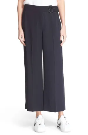 Women's Emily Gaucho Mid-Rise Belted Pants